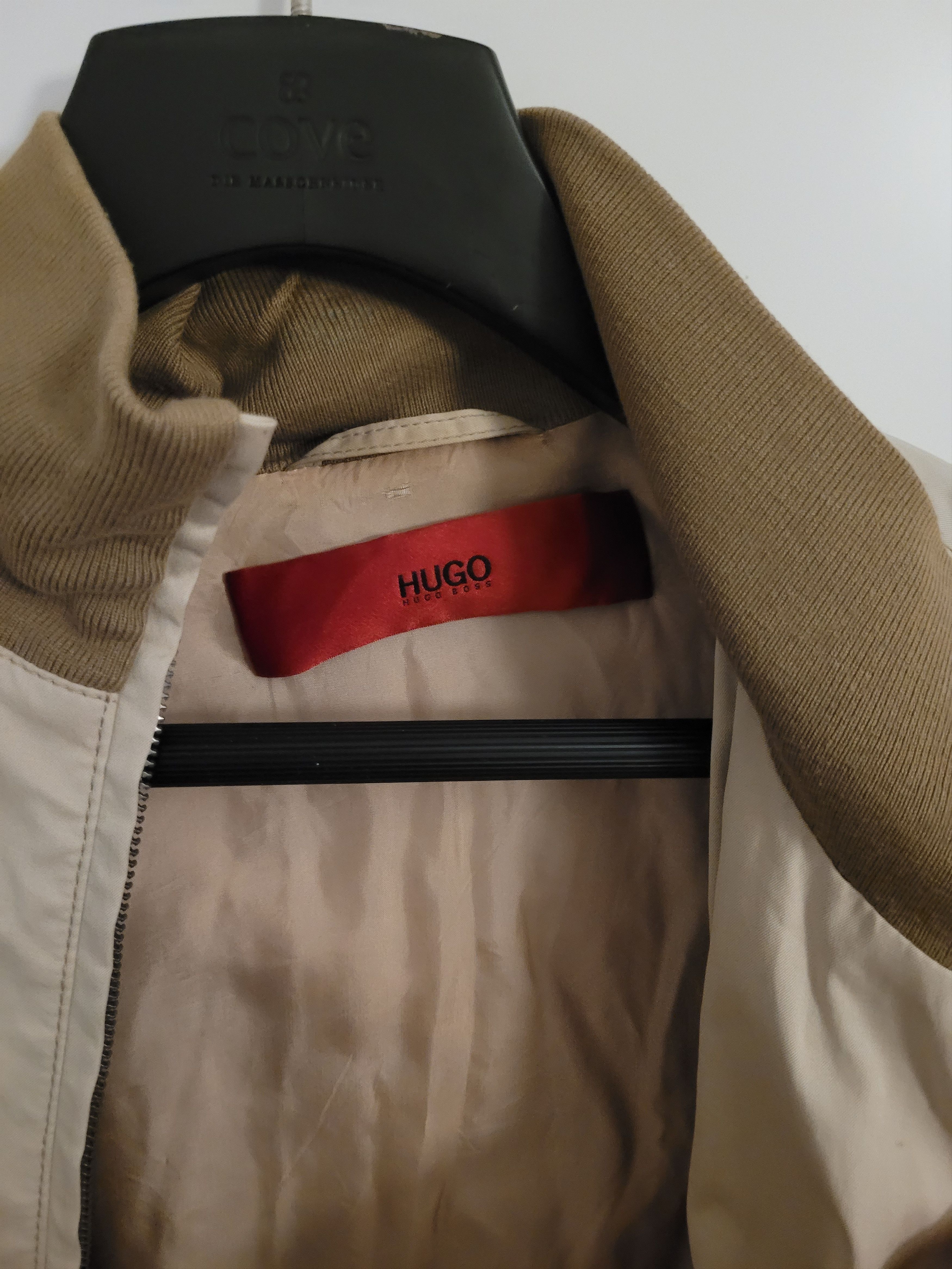 Hugo Boss Hugo Boss beige Bomberjacket Size US M / EU 48-50 / 2 - 4 Thumbnail