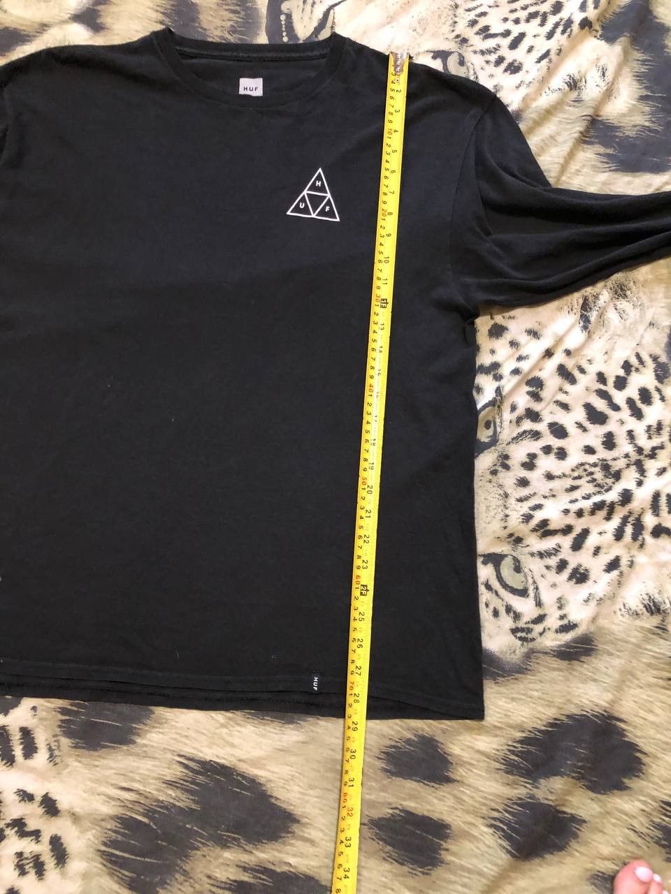 Huf Huf T shirt Longsleeve Skate Streetwear Logo 90s | Size US XXL / EU 58 / 5 - 12 Thumbnail