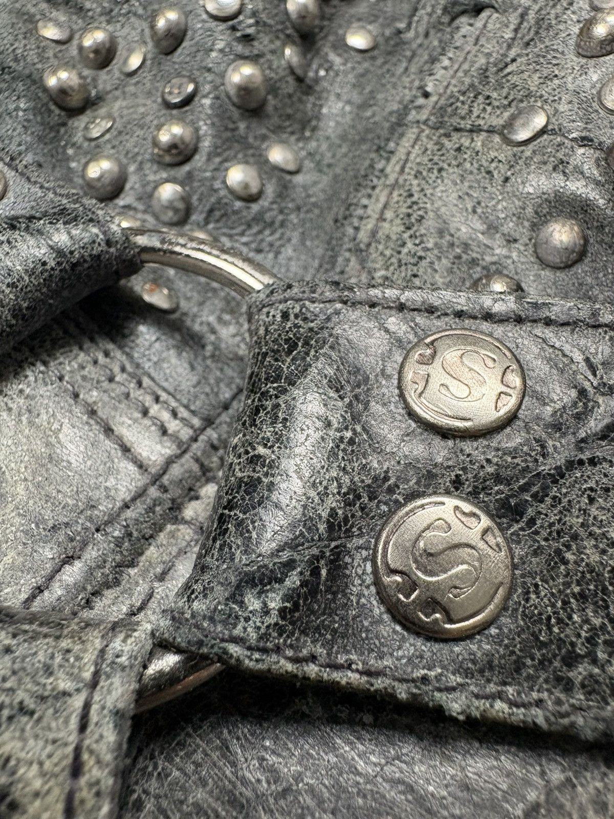 Sendra Sendra 9978 Studded Harness Boots Vintage Distressed Western Size US 10 / IT 40 - 24 Thumbnail