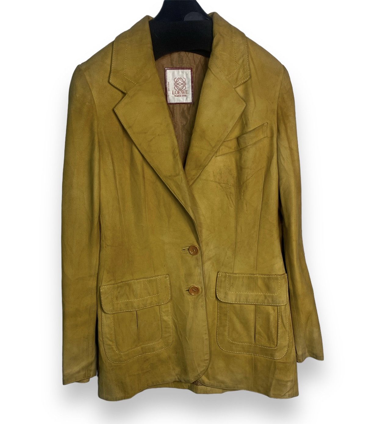 Loewe LOEWE SUEDE LEATHER JACKET Size XS / US 0-2 / IT 36-38 - 3 Thumbnail