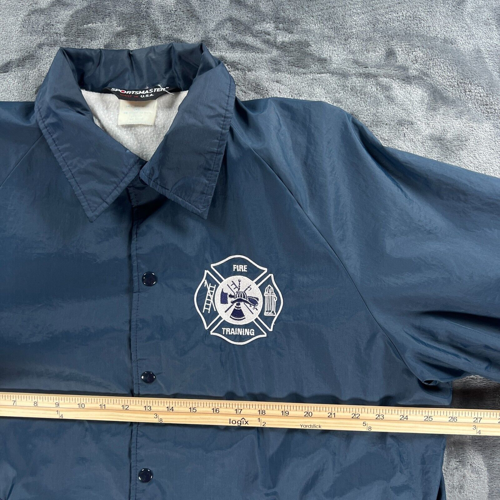 Other Sportsmaster 80's Fire Training Windbreaker Men XL Made in U Size US XL / EU 56 / 4 - 7 Thumbnail