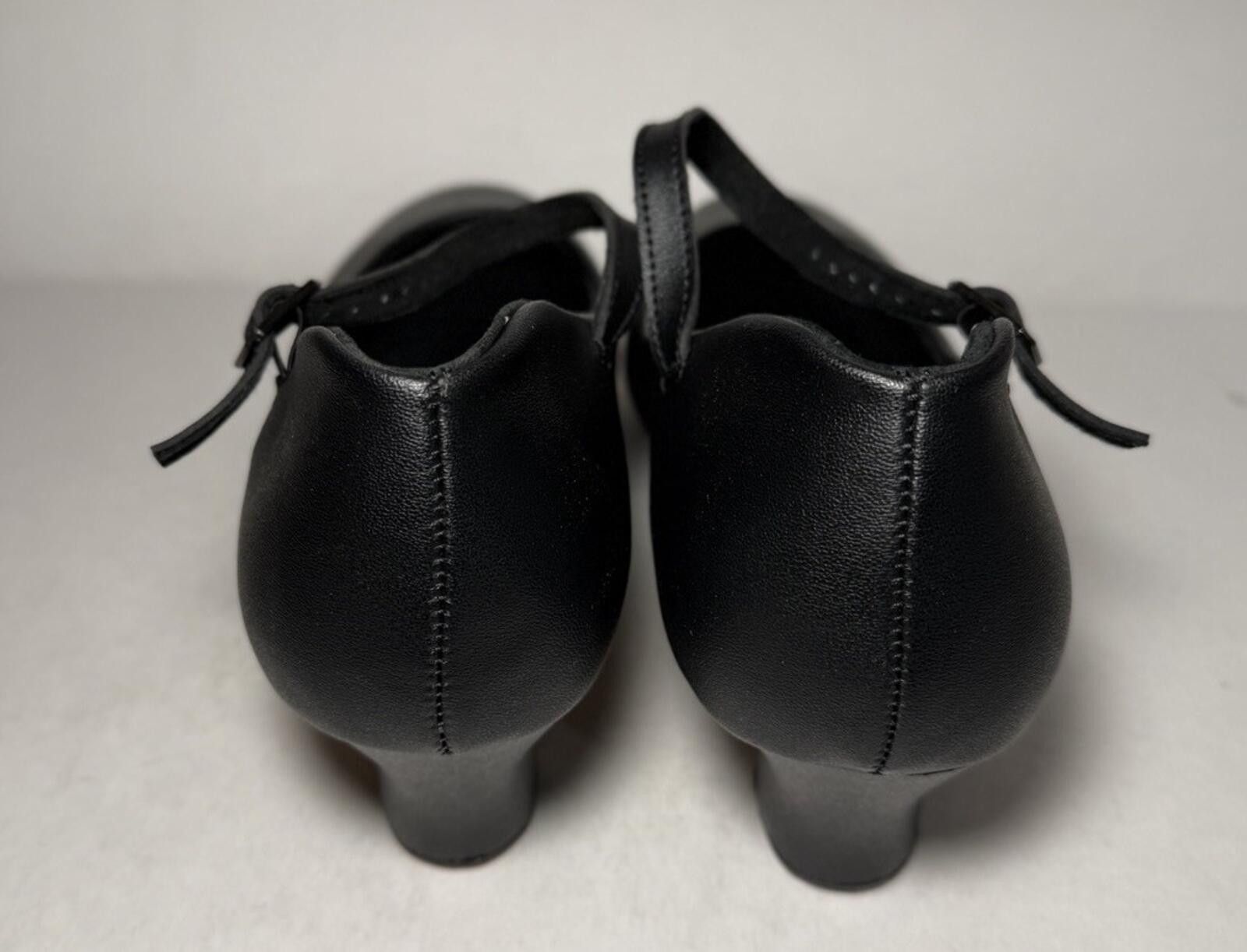Other Theatricals Women's Black Leather Sole Tap Dance Shoe Heels Size ONE SIZE - 4 Thumbnail