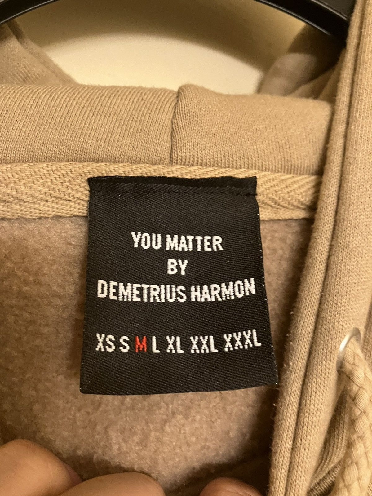 You Matter by Demetrius Harmon You Matter Demetrius Harmon Hoodie Sand / Khaki Med ❄️🥣🧊 Size US M / EU 48-50 / 2 - 3 Thumbnail