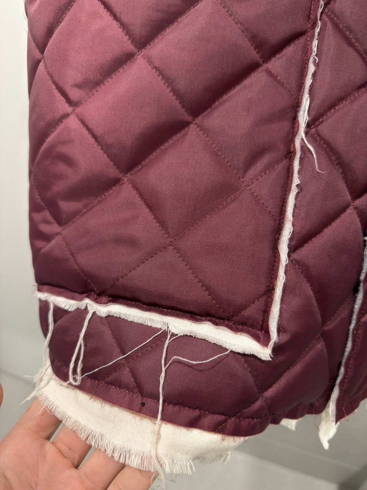 Camiel Fortgens Camiel Fortgens Burgundy Waterproof Padded Coach Jacket Size US L / EU 52-54 / 3 - 8 Thumbnail