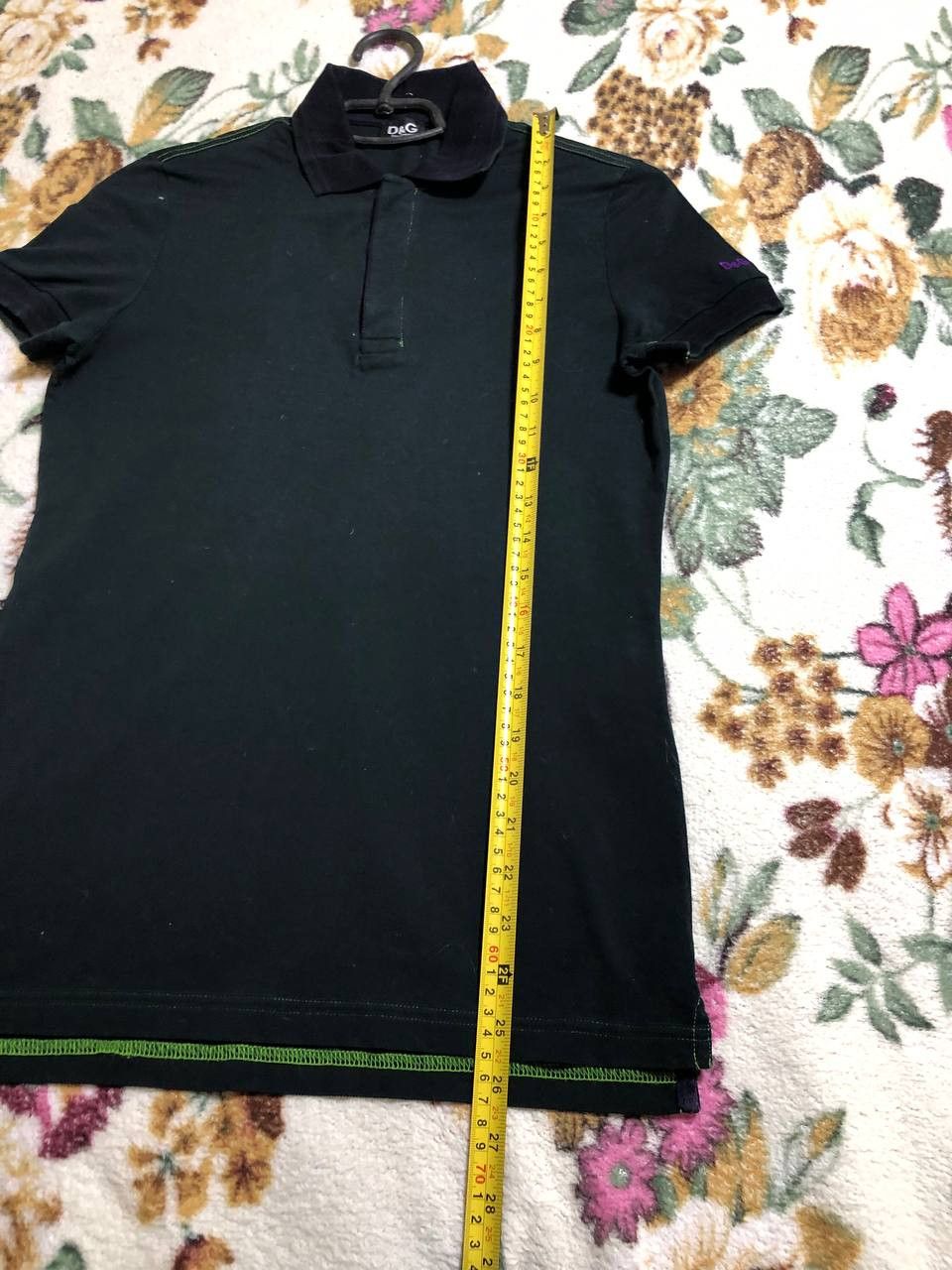Dolce & Gabbana D&G Dolce & Gabbana Polo Shirt Dark Gray IT 54 Men’s Size US XS / EU 42 / 0 - 7 Thumbnail