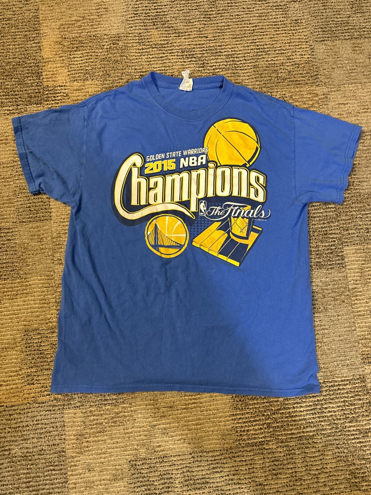 Gildan × NBA 2015 GS WARRIORS CHAMPS SHIRT Size US L / EU 52-54 / 3 - 1 Thumbnail