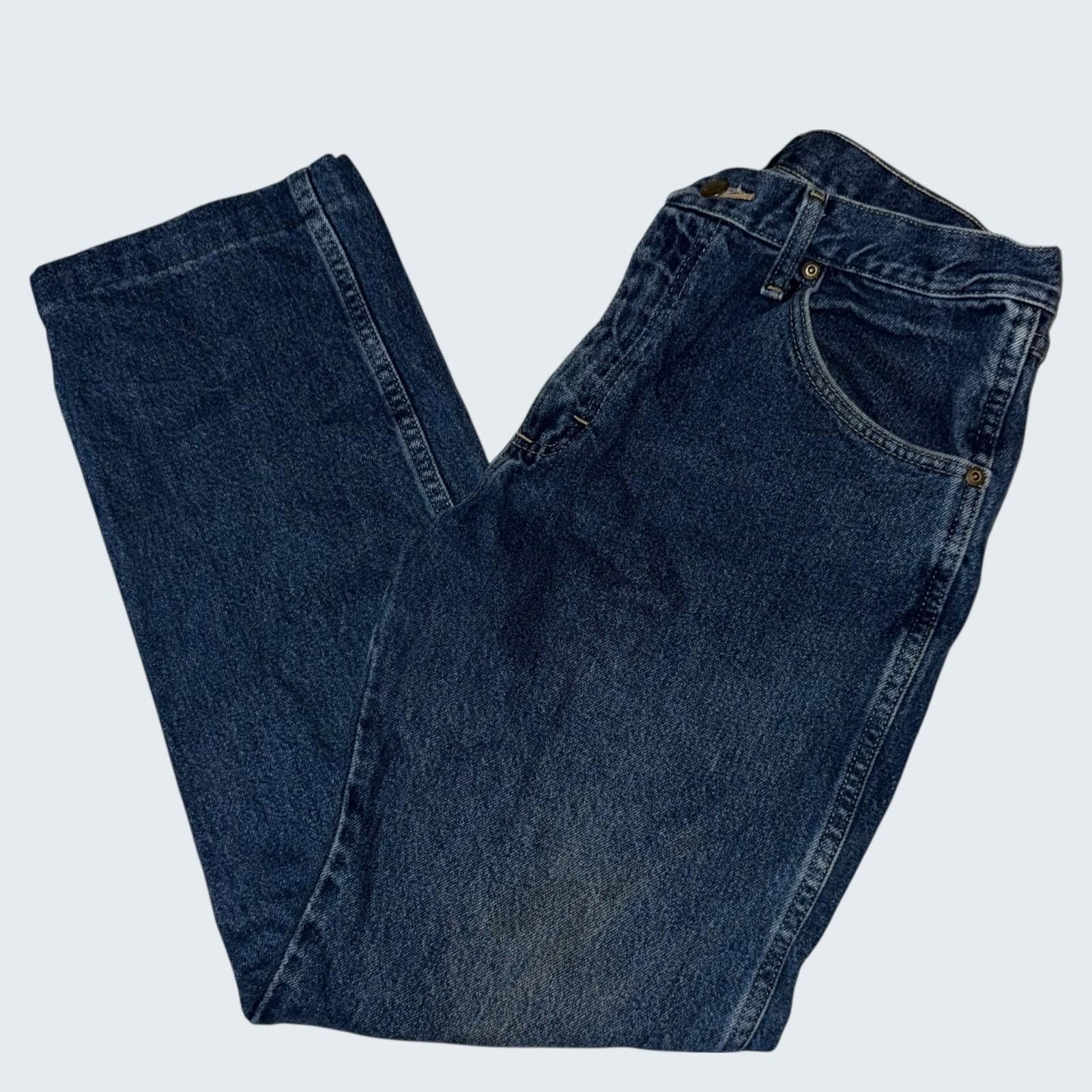 Wrangler Wrangler Mens Regular Fit Jeans 32x30 Dark Wash Denim Size US 32 / EU 48 - 1 Thumbnail