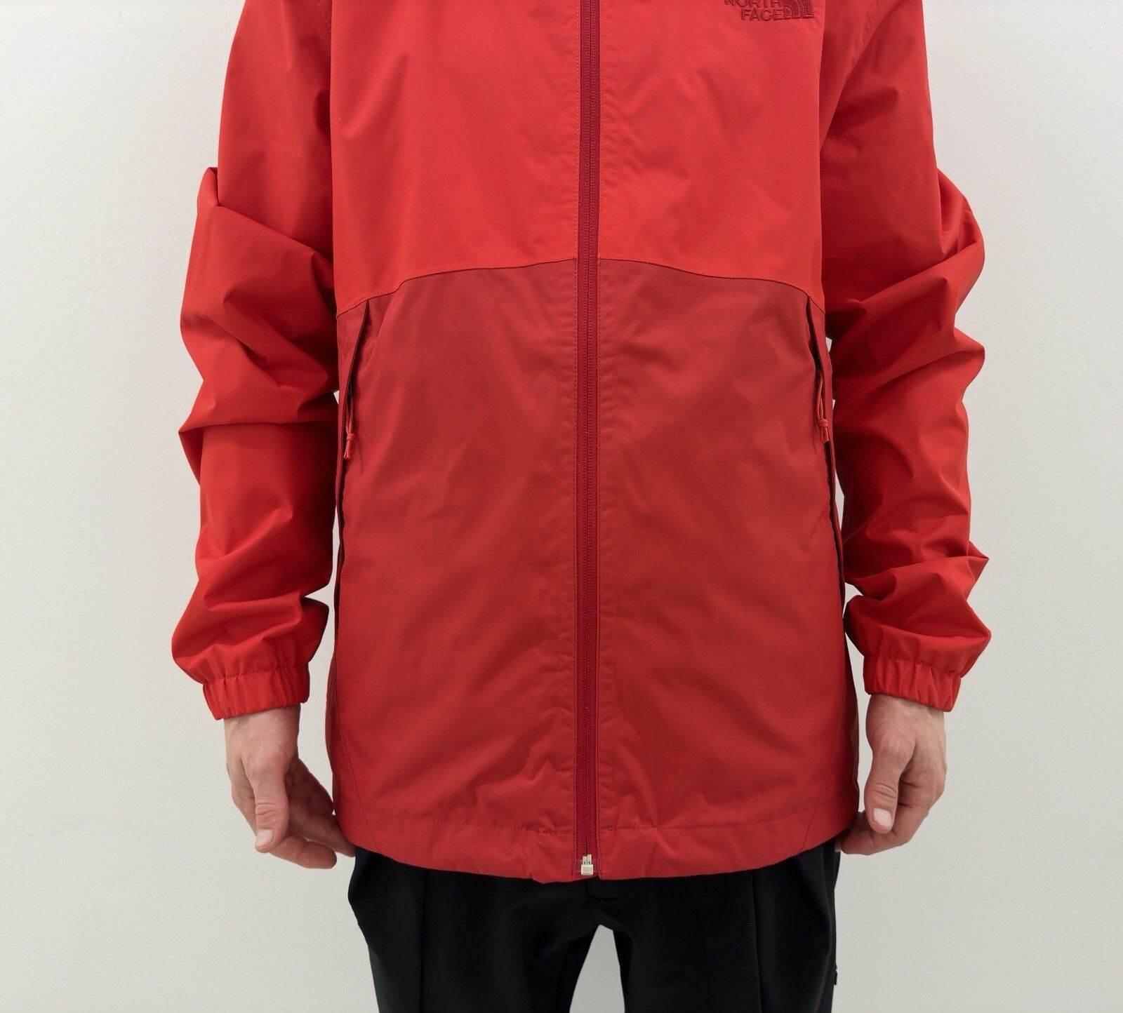 The North Face The North Face Dryvent Hooded Rain Jacket Red Hiking Outdoor Size US L / EU 52-54 / 3 - 5 Thumbnail