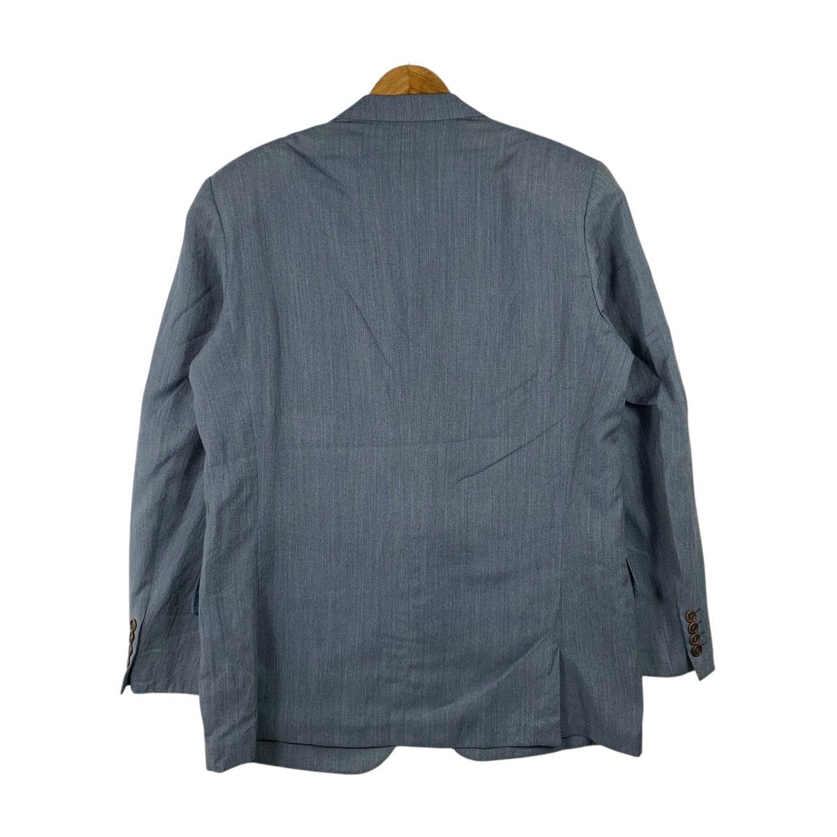 Longchamp LONGCHAMP Italian Designer Made In Italy Blazer Coat Jacket Size US L / EU 52-54 / 3 - 2 Thumbnail