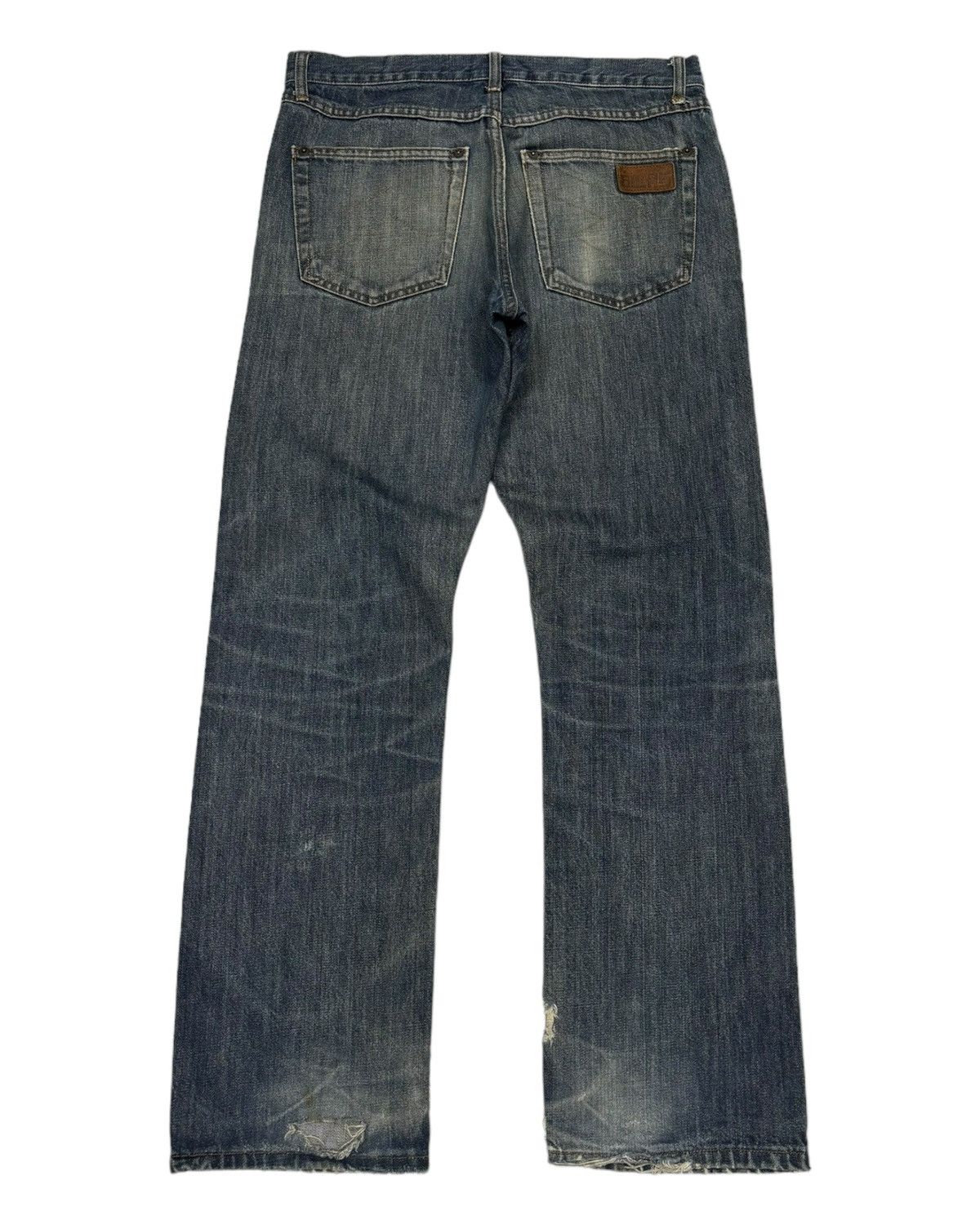 If Six Was Nine 🔥SILAS JAPANESE DISTRESS JEANS Size US 32 / EU 48 - 8 Thumbnail