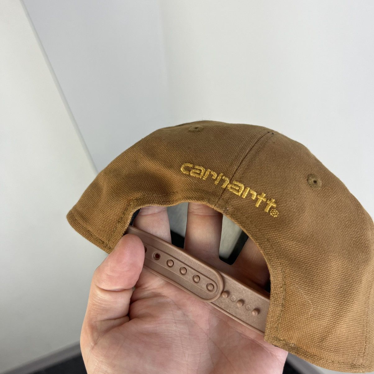 Carhartt Vintage Y2K Carhartt Mini Logo Baseball Cap Streetwear 90s Size ONE SIZE - 3 Thumbnail