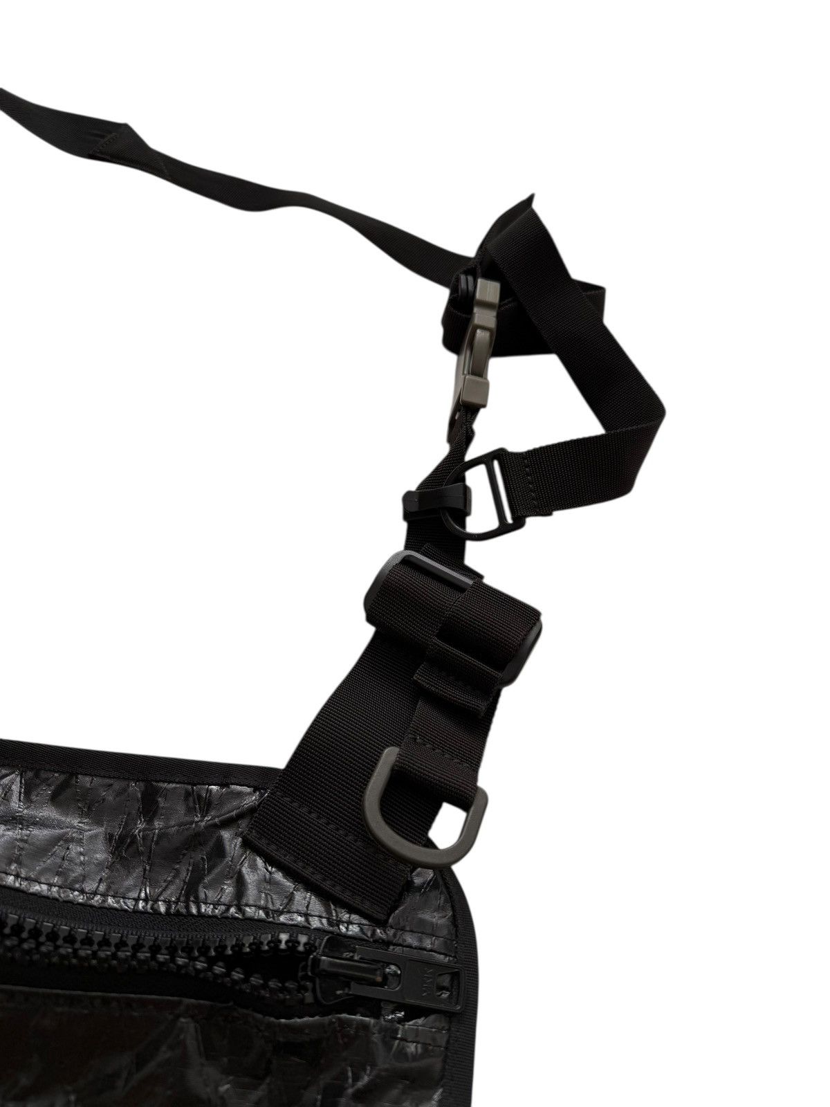 Acronym 3A-3TS Black Foil Crossbody Messenger Bag Size ONE SIZE - 4 Thumbnail