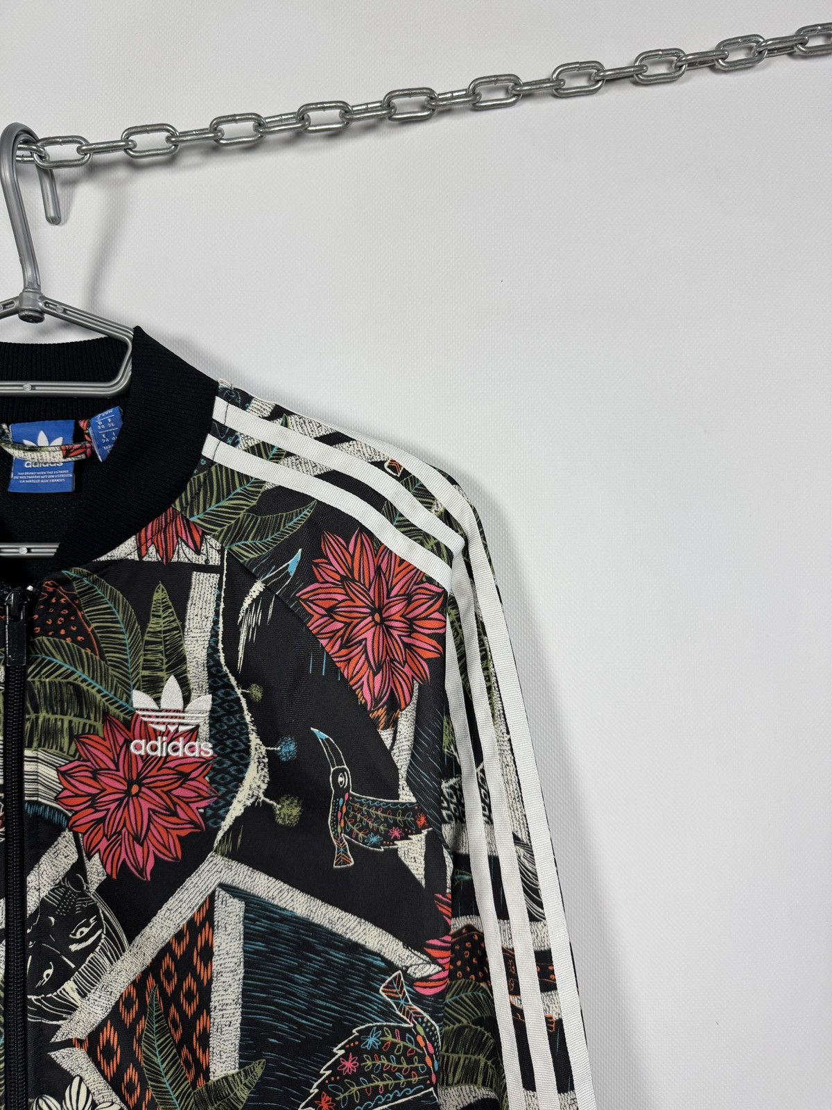 Adidas Adidas Firebird Track Jacket The Farm Xilofloresta Floral Size S / US 4 / IT 40 - 3 Thumbnail