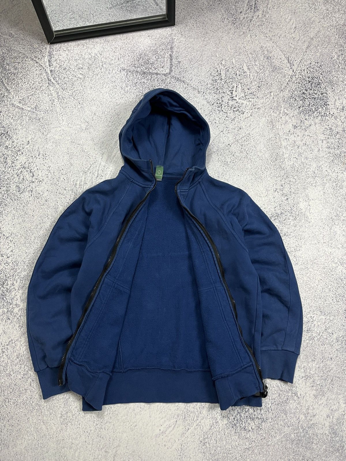MA.STRUM × Vintage Vintage Ma.Strum Blue Zip Hoodie Size US S / EU 44-46 / 1 - 15 Thumbnail