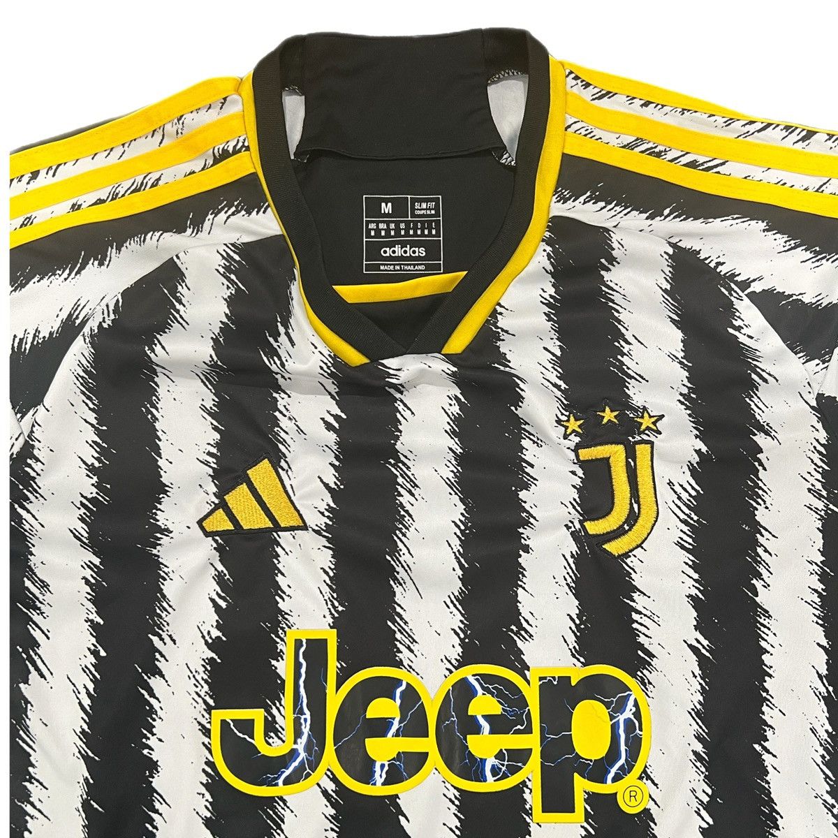 Adidas × Jeep Adidas Juventus 23/24 Jeep Soccer Jersey Size US M / EU 48-50 / 2 - 2 Thumbnail