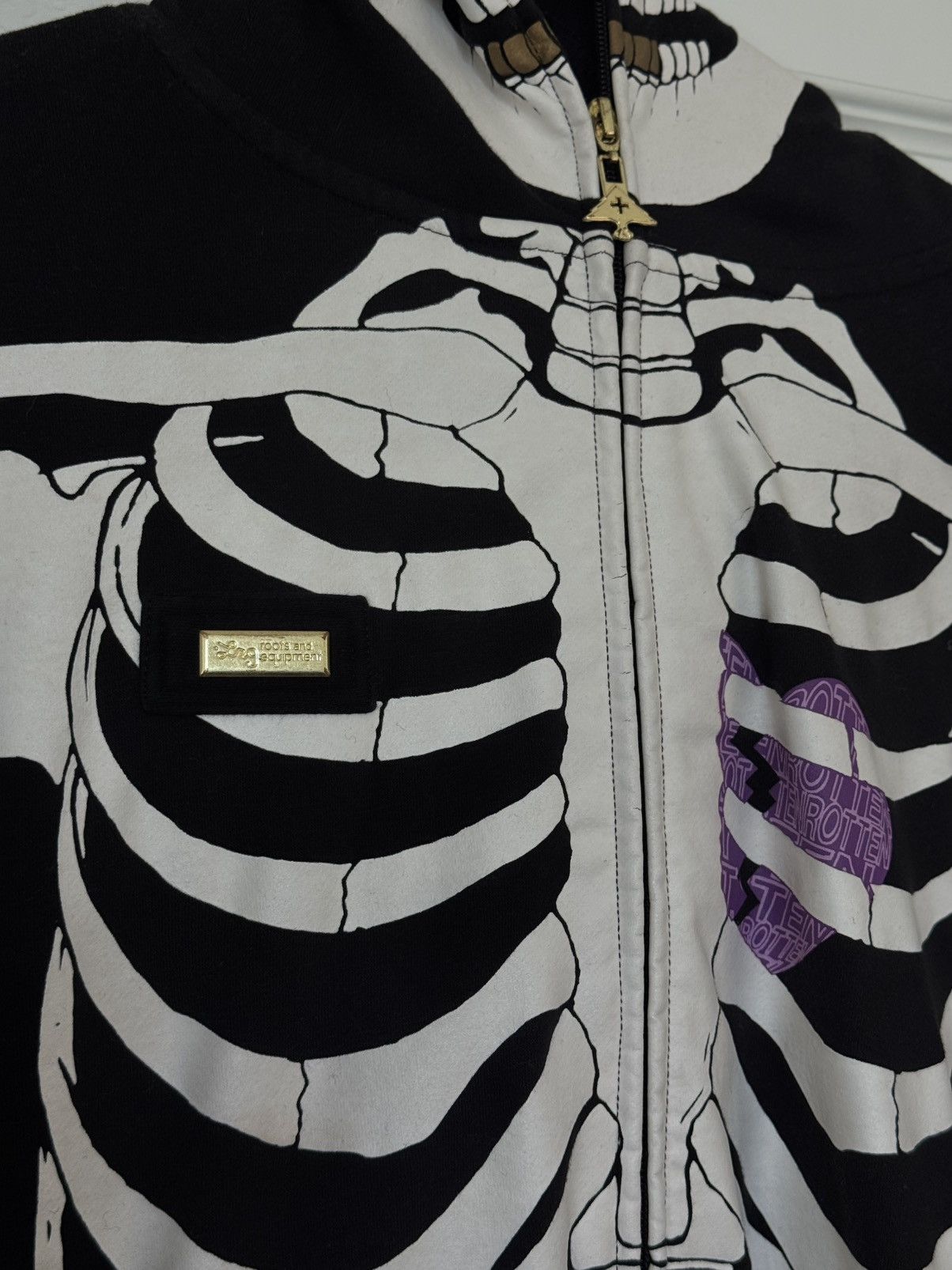 LRG Dead Serious Full-Zip Hoodie Size US M / EU 48-50 / 2 - 2 Thumbnail