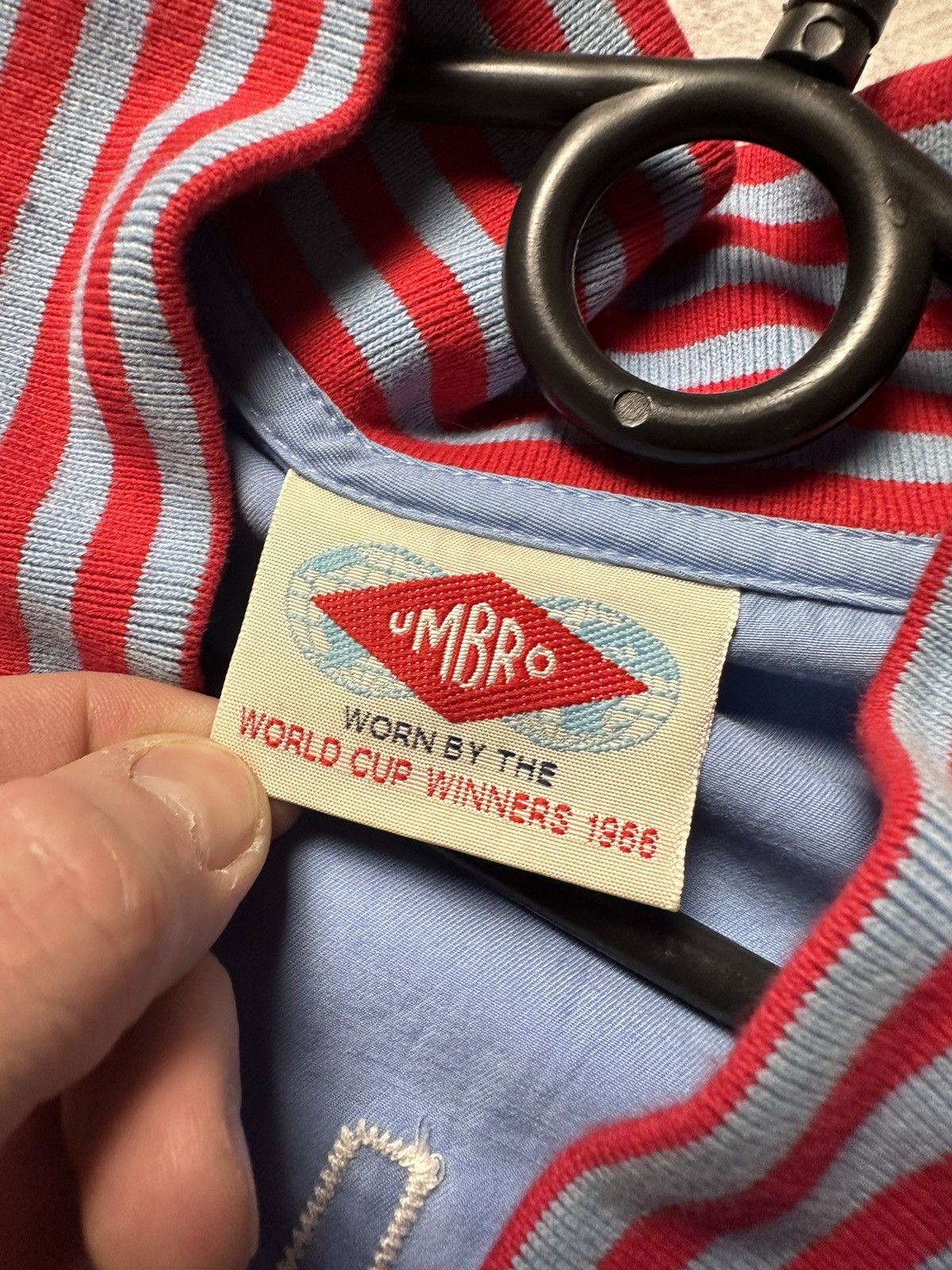 Umbro × Vintage Vintage Umbro England soccer jacket bomber size XXL blue Size US XXL / EU 58 / 5 - 6 Thumbnail