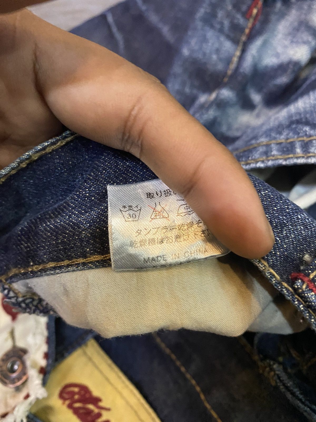 Designer × Japanese Brand Japan 🇯🇵 designed jeans Size US 36 / EU 52 - 7 Thumbnail