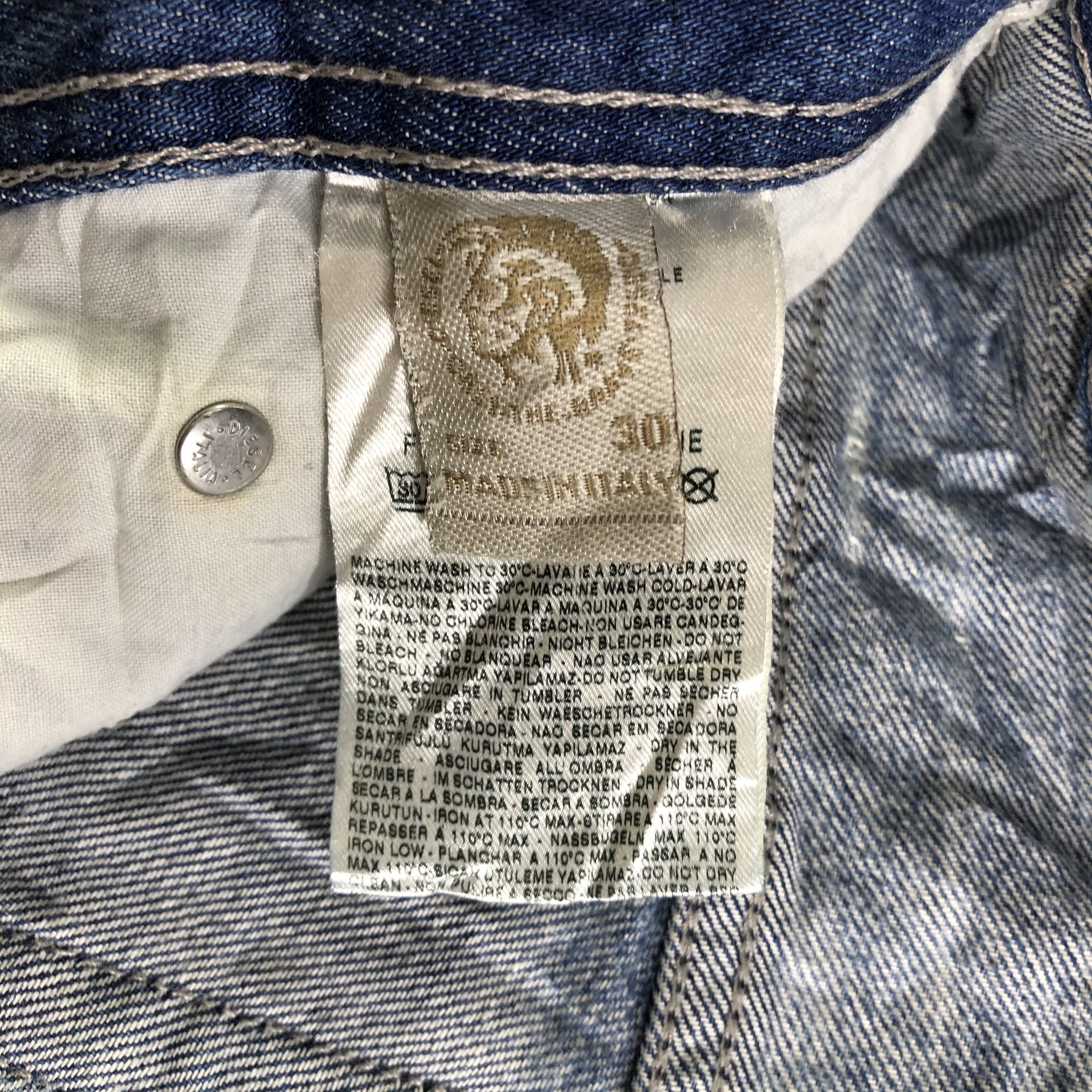 Diesel Vintage Diesel Industry Jeans-J3734 Size US 34 / EU 50 - 14 Thumbnail