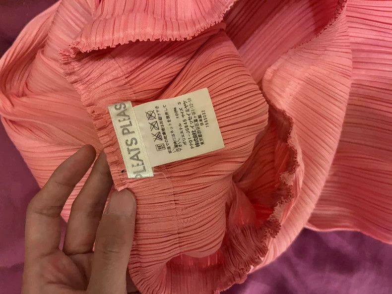 Issey Miyake issey miyake size；3 Pink pleated skirt Size 42" / US 20 - 5 Thumbnail
