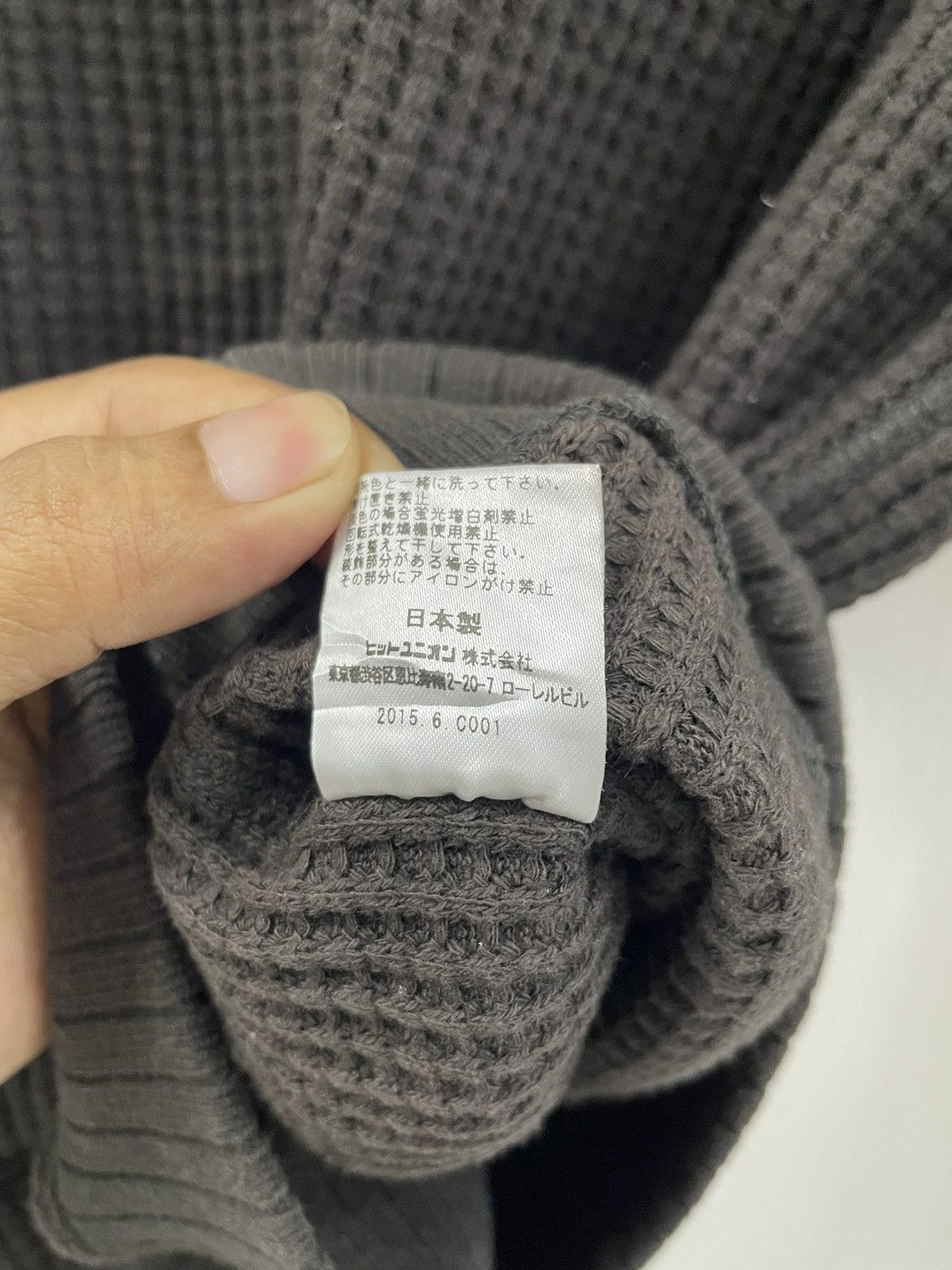 Jackman × Japanese Brand Jackman Japan Waffle Shirts Olive Size US S / EU 44-46 / 1 - 5 Thumbnail