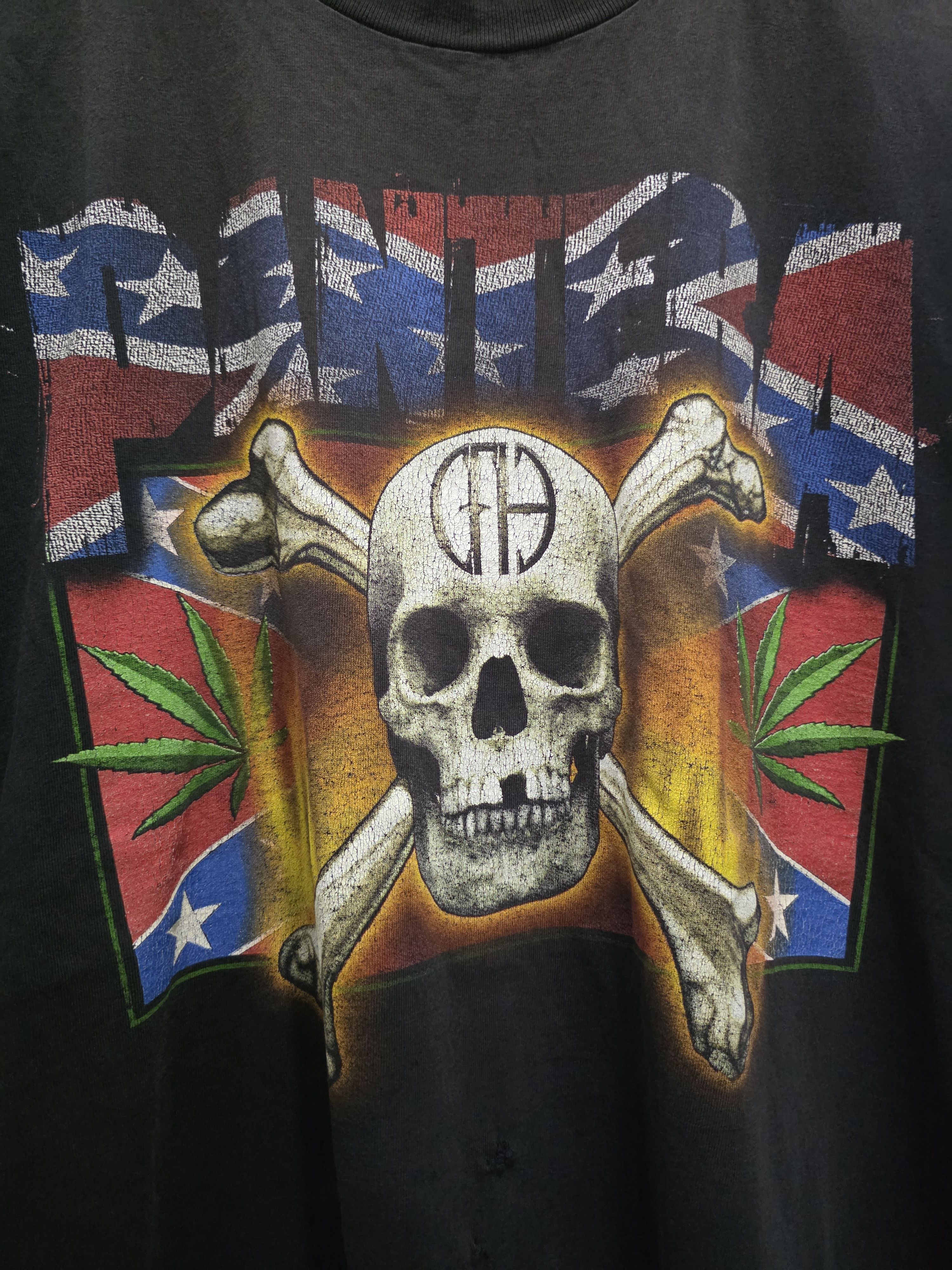 Band Tees Vintage 90s Pantera Tshirt Size US XL / EU 56 / 4 - 5 Thumbnail