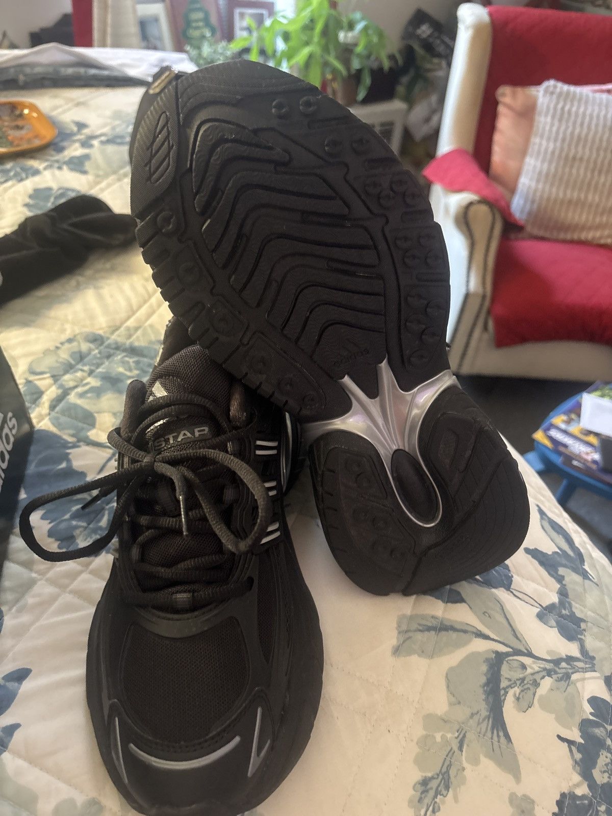 Adidas Black adidstar 2.0 Size US 8 / EU 41 - 5 Thumbnail