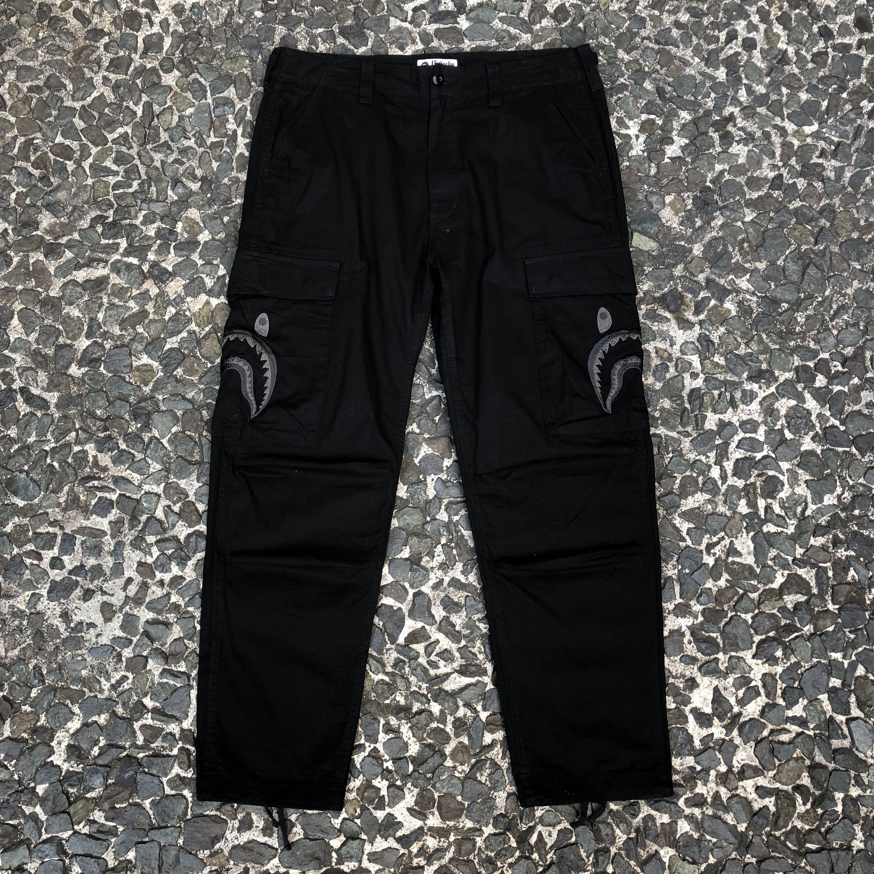 Bape Bape Shark Ripstop Cargo Pants Size US 36 / EU 52 - 1 Thumbnail
