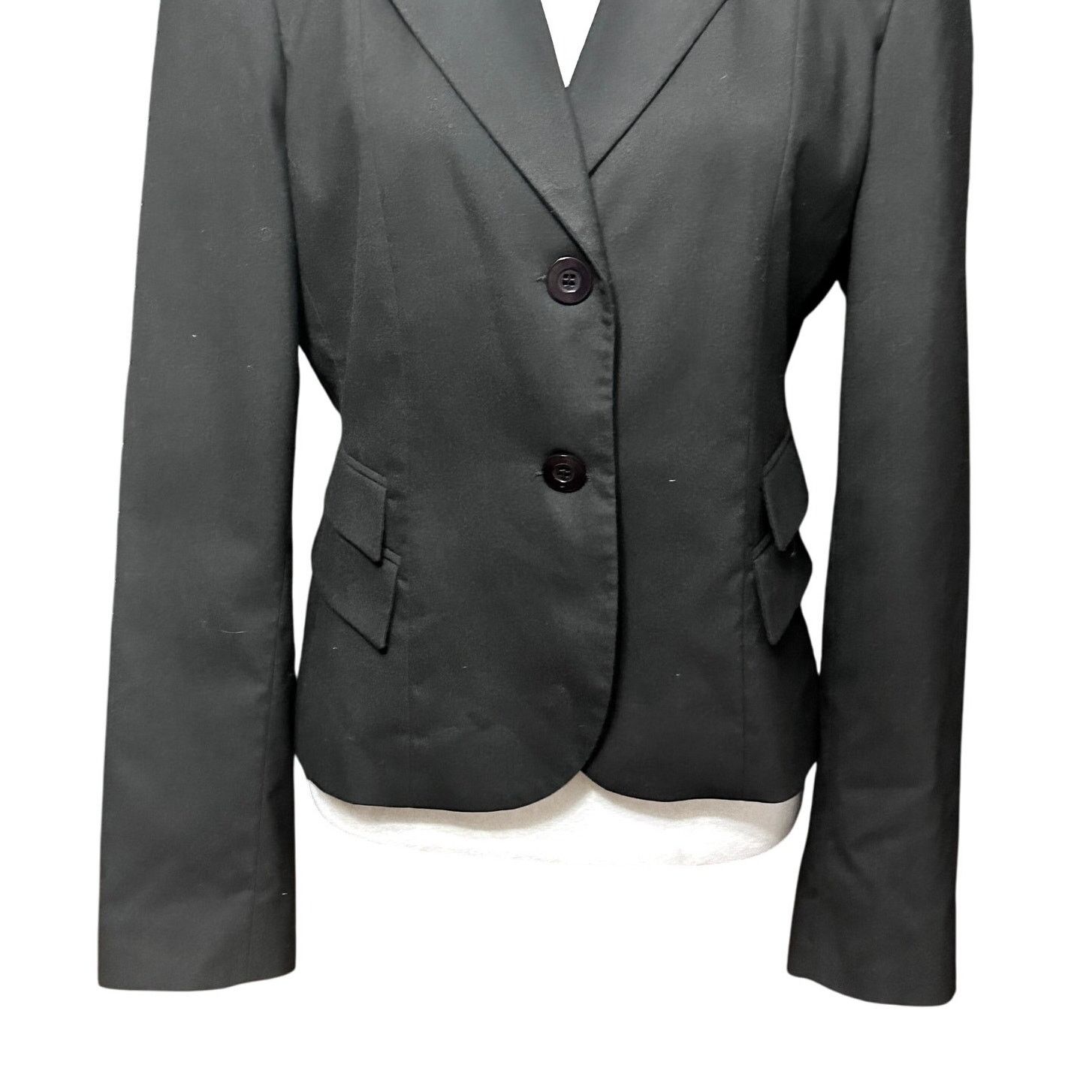 Other Talco Blazer Jacket Double Pockets Two Button Black Small Size S / US 4 / IT 40 - 3 Thumbnail