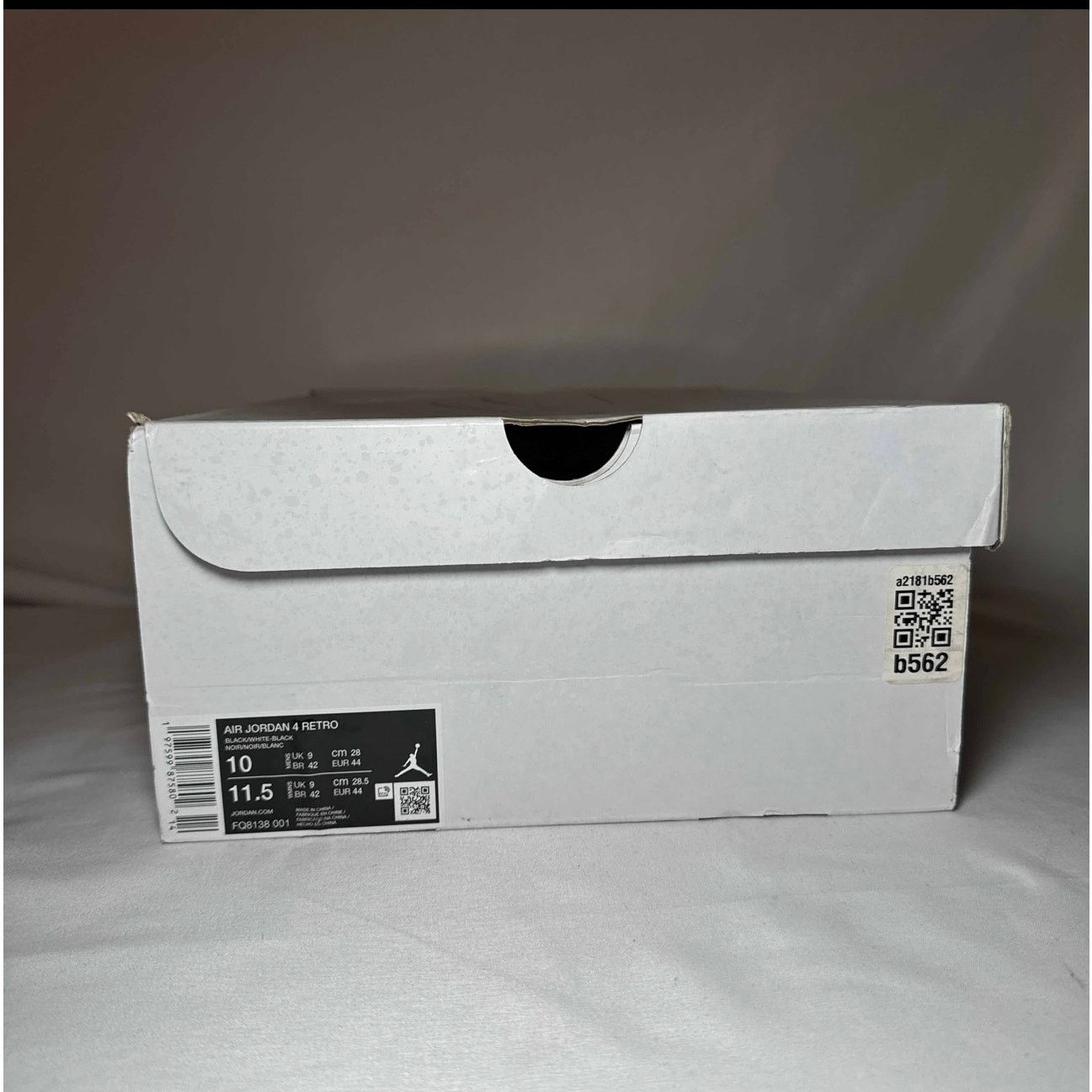 Jordan Brand × Nike Size 10 - Nike Air Jordan 4 Retro White Thunder Men's Shoes Size US 10 / EU 43 - 9 Thumbnail