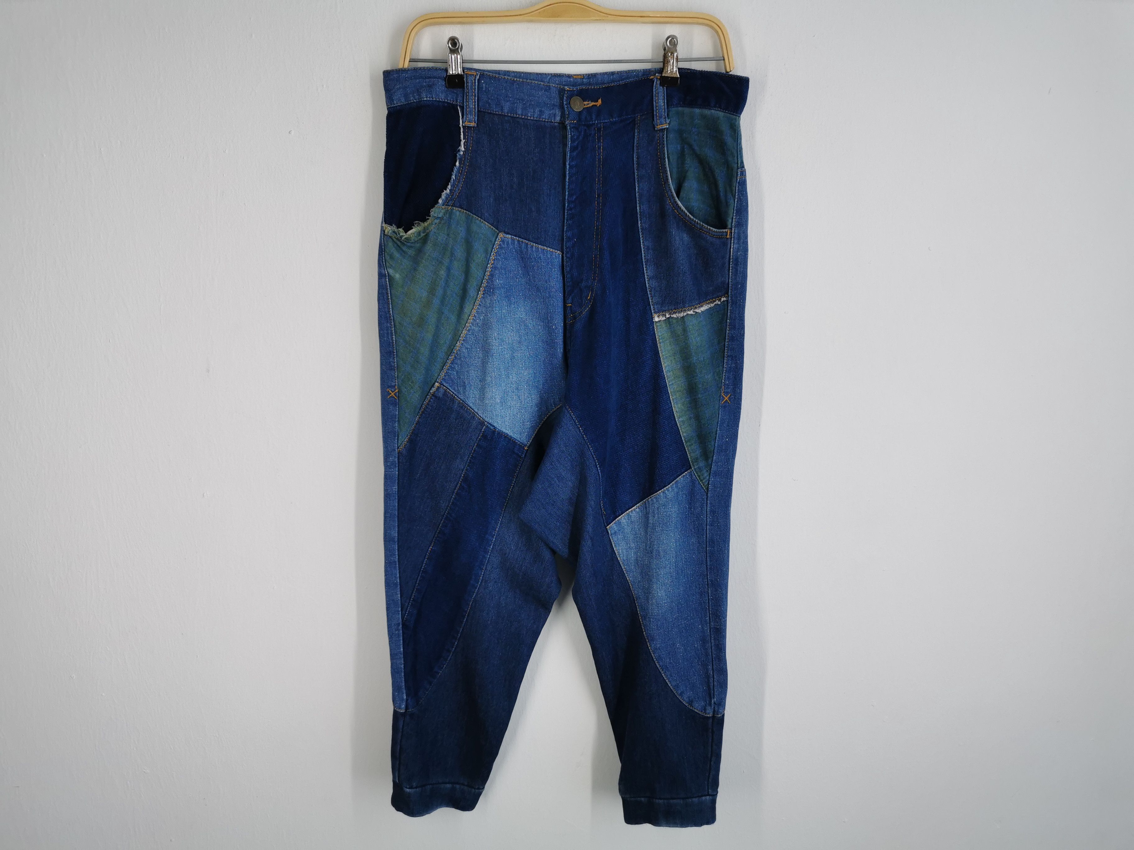 Frapbois × Issey Miyake Vintage 90s Frapbois X Issey Miyake Jeans Pants Size 32 Size US 32 / EU 48 - 2 Thumbnail