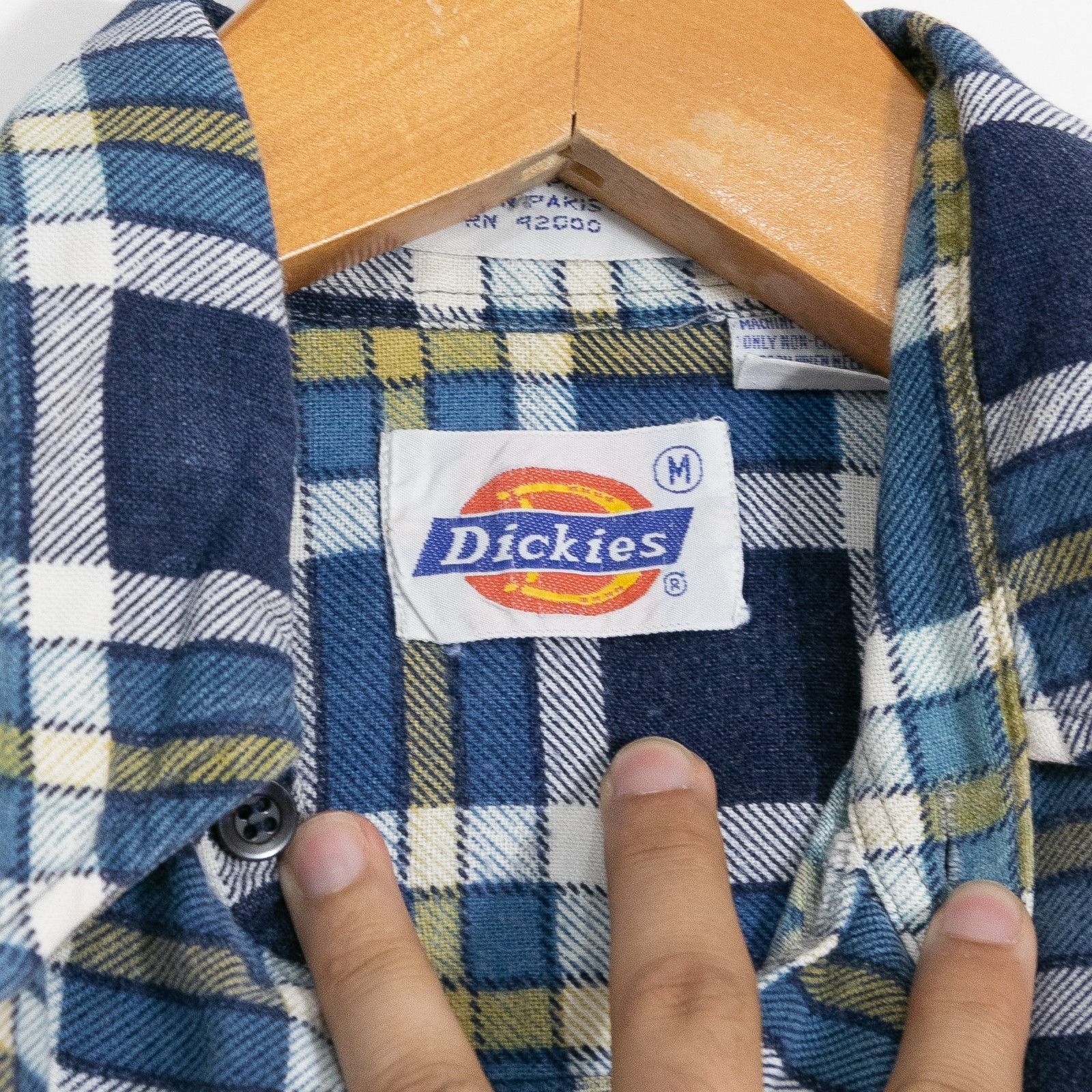 Dickies Vintage Dickies Plaid Flannel Button Up Shirt Mens Medium Size US M / EU 48-50 / 2 - 3 Thumbnail