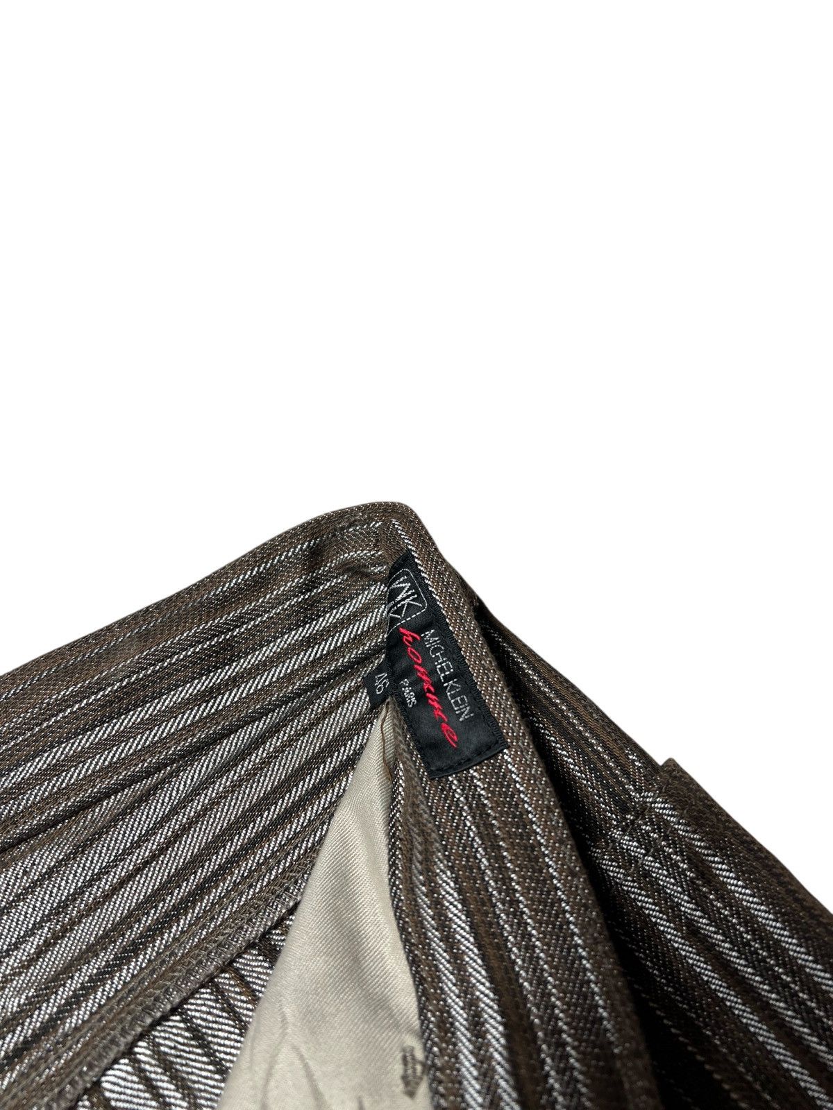 Japanese Brand Michel Klein Homme Paris Japanese Brand Stripe Pants Size US 30 / EU 46 - 5 Thumbnail