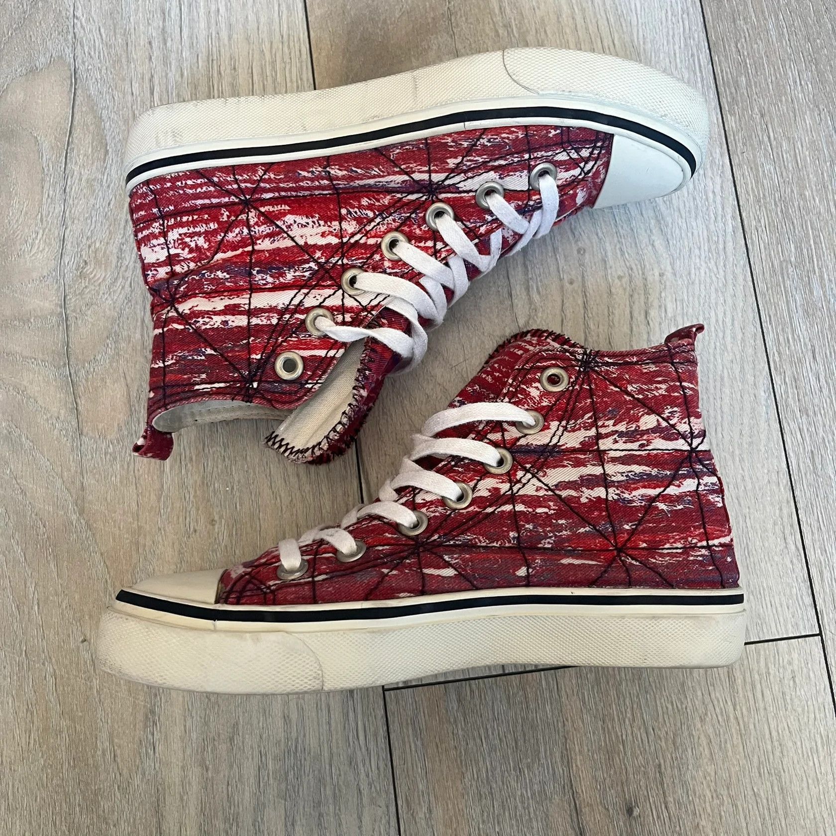 H&M × Isabel Marant H&M x Isabel Marant 2013 High Top Sneakers 36 eu Size US 4 / IT 34 - 3 Thumbnail
