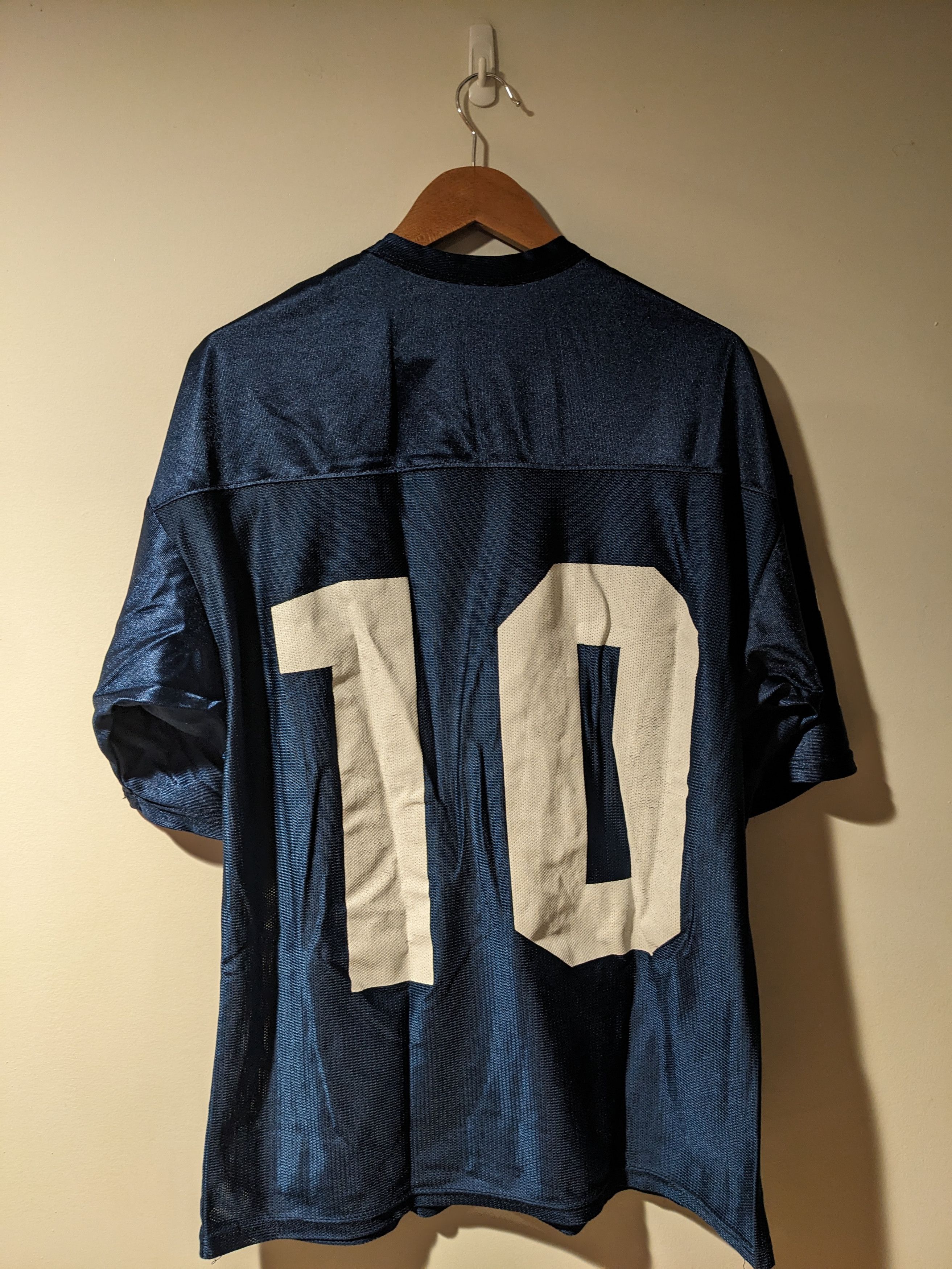 Majestic × Vintage Vintage 90s Penn State Nittany Lion Majestic #10 Jersey Size US L / EU 52-54 / 3 - 6 Thumbnail