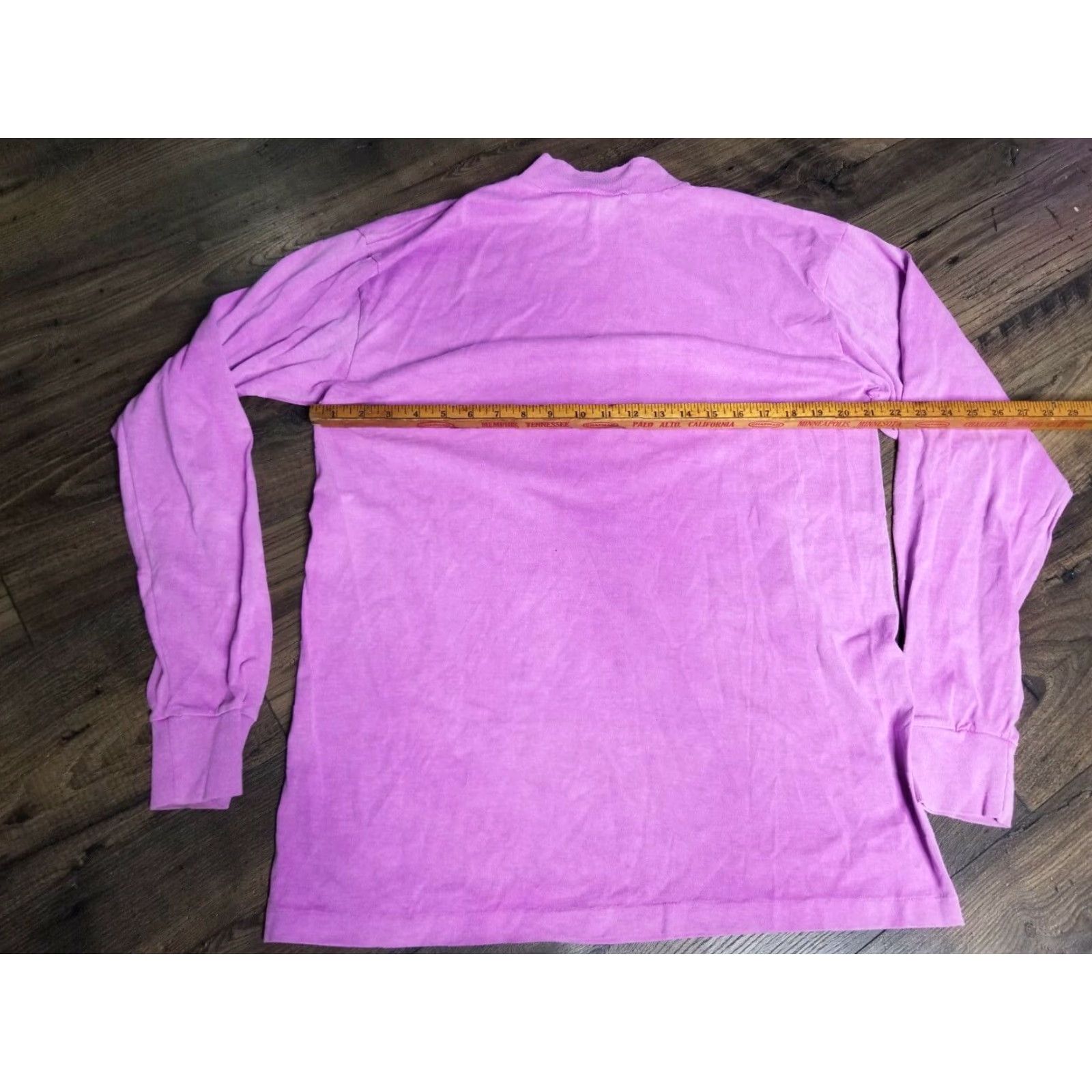 Vintage VINTAGE Hanky Panky Water Ski SPELLOUT 90s Long Sleeve T-Shirt Adult XL Purple Size US XL / EU 56 / 4 - 2 Thumbnail