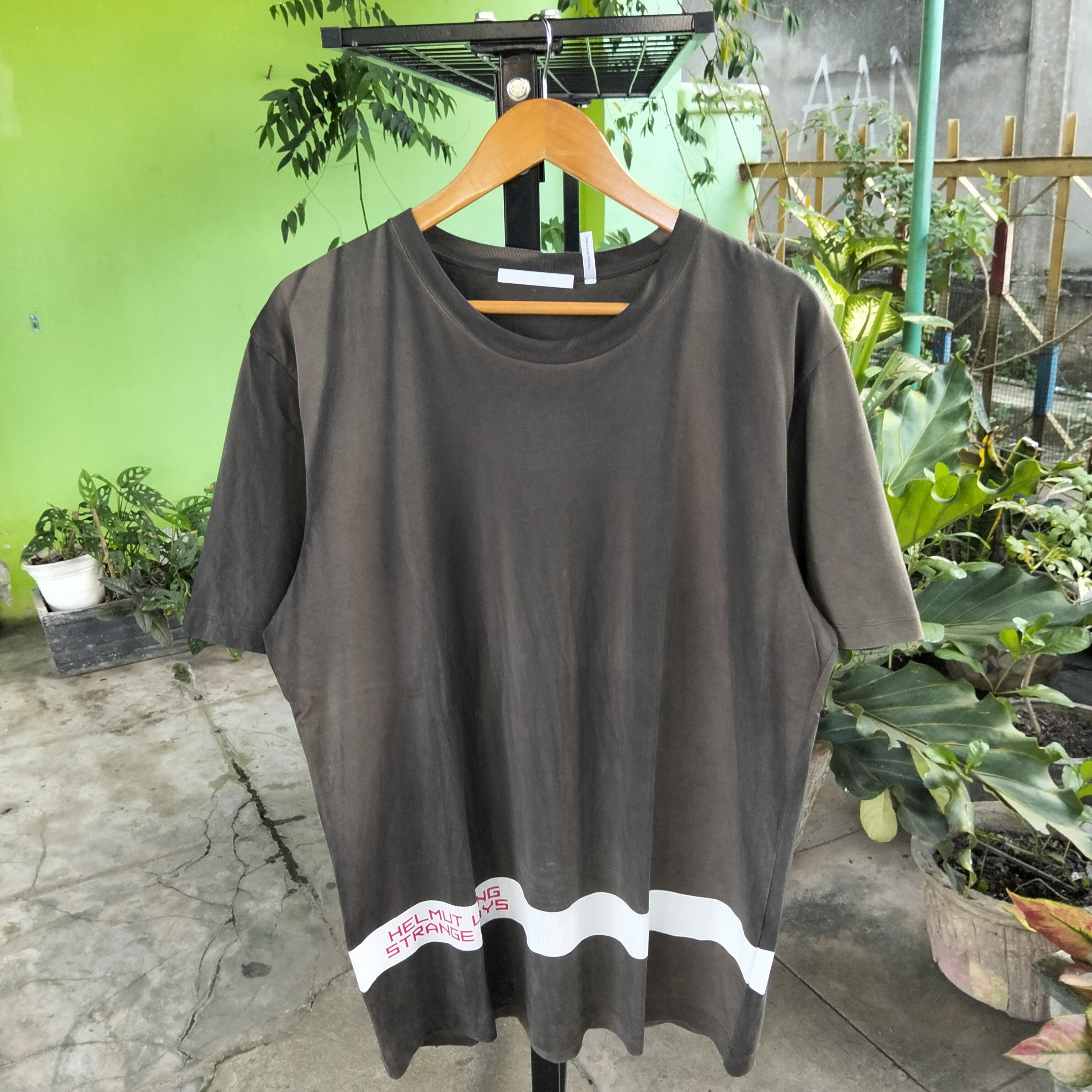 Helmut Lang Helmut Lang Strange Days Tee Size US XL / EU 56 / 4 - 1 Thumbnail
