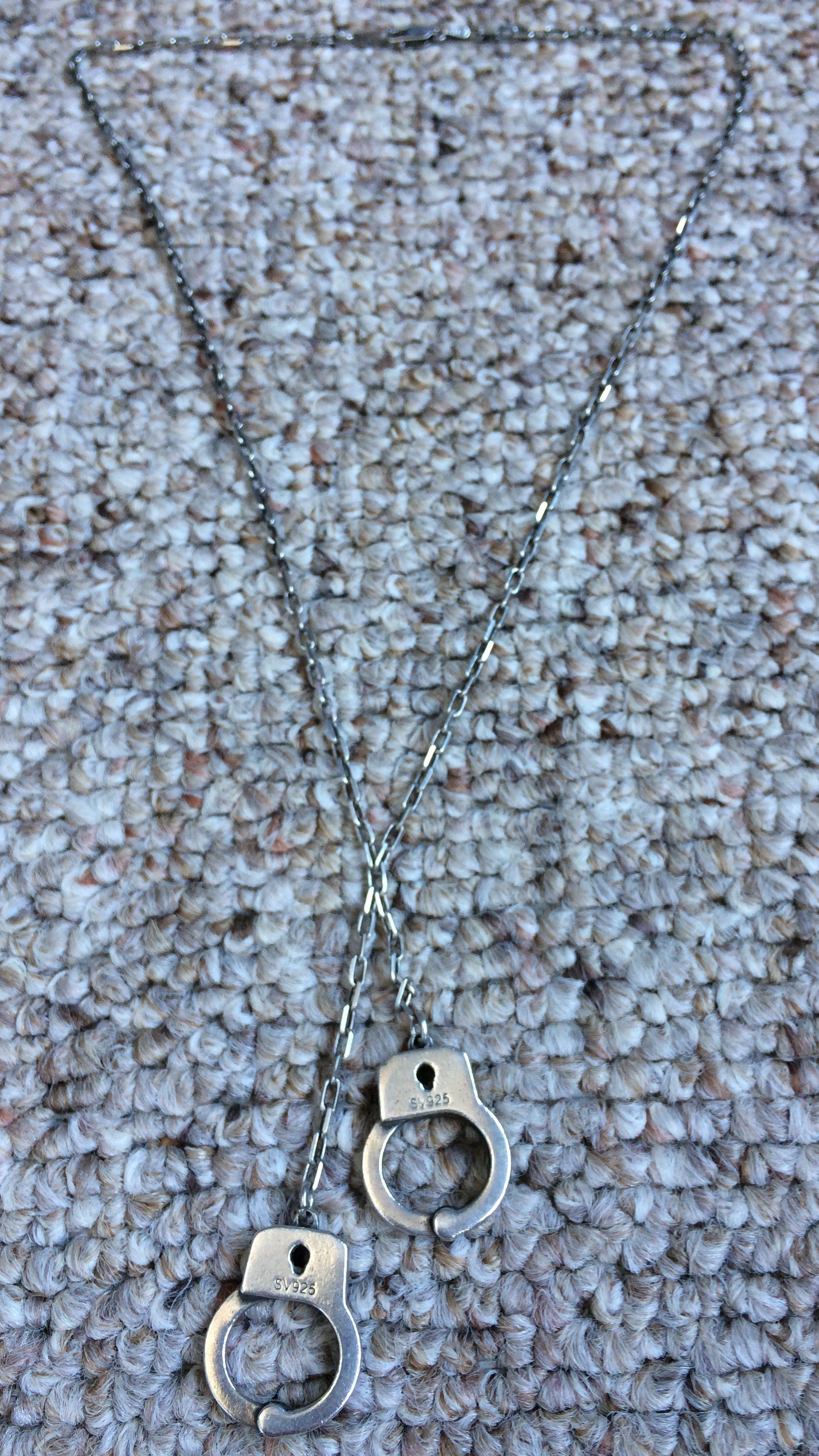 Hysteric Glamour Hysteric Glamour Sterling Silver Handcuffs Necklace Size ONE SIZE - 7 Thumbnail