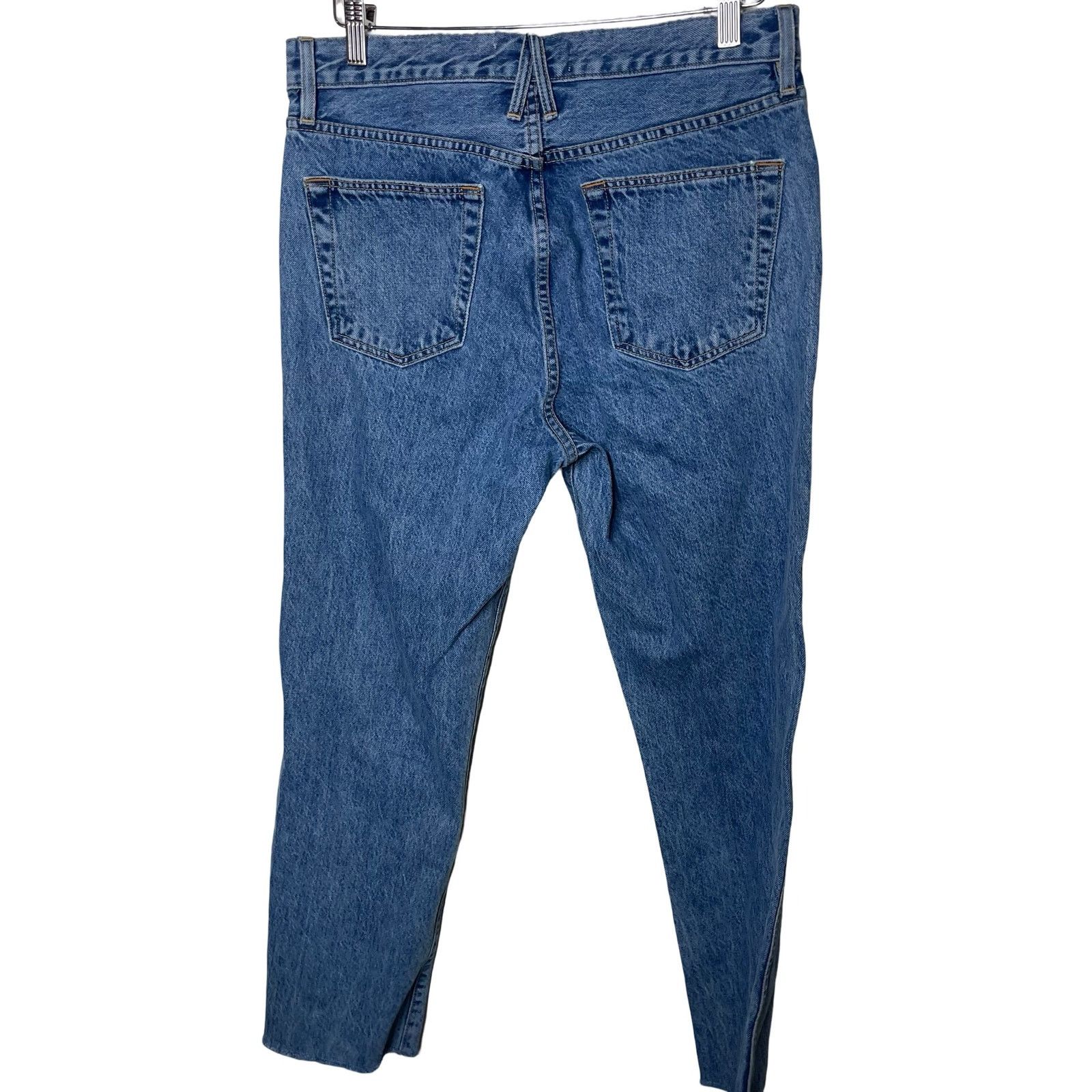 SLVRLAKE SLVRLAKE Hero High Rise Cropped Straight Leg Jeans sz 30 Size 30" / US 8 / IT 44 - 5 Thumbnail