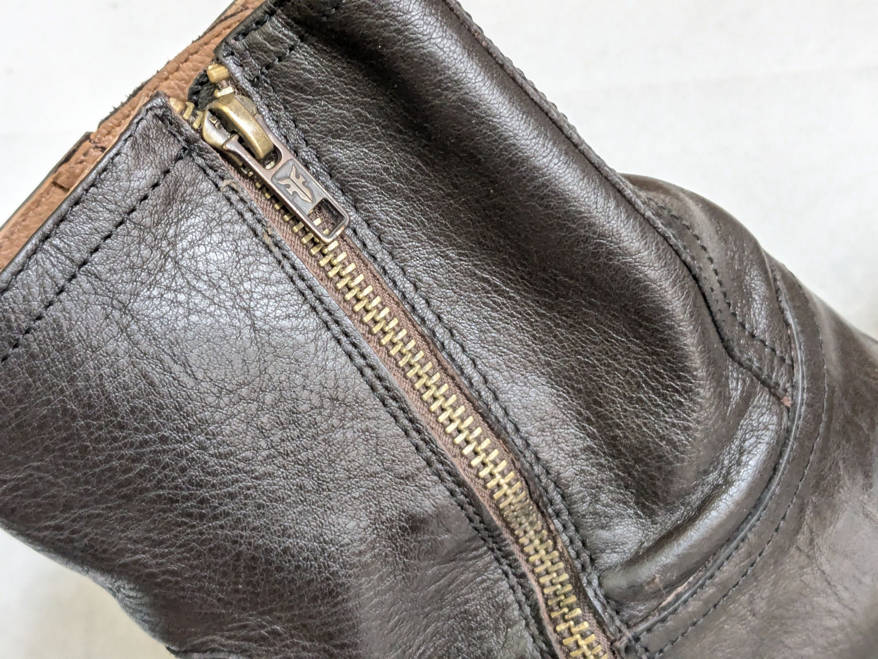 Frye Frye Engineer Boots Brown Leather 11.5 Motorcycle Biker Size US 11.5 / EU 44-45 - 9 Thumbnail