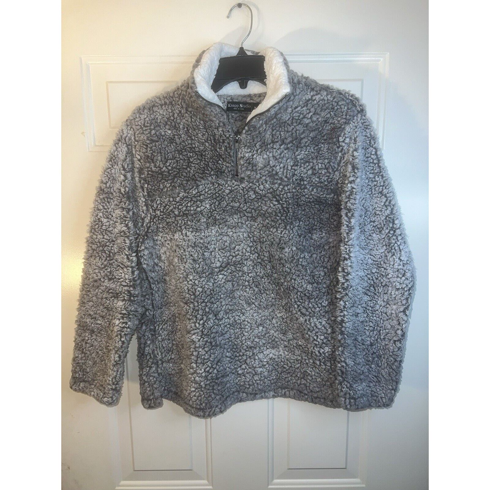 & Other Stories Womens Knapp Studio Sherpa Jacket Sweater 1/4 Zip Medium Size M / US 6-8 / IT 42-44 - 1 Thumbnail