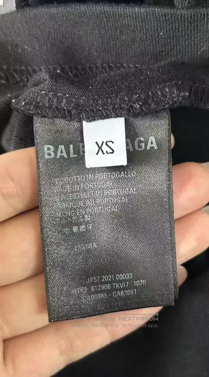Balenciaga Balenciaga Mosaic short-sleeved T-shirt, size XS Size US XS / EU 42 / 0 - 4 Thumbnail
