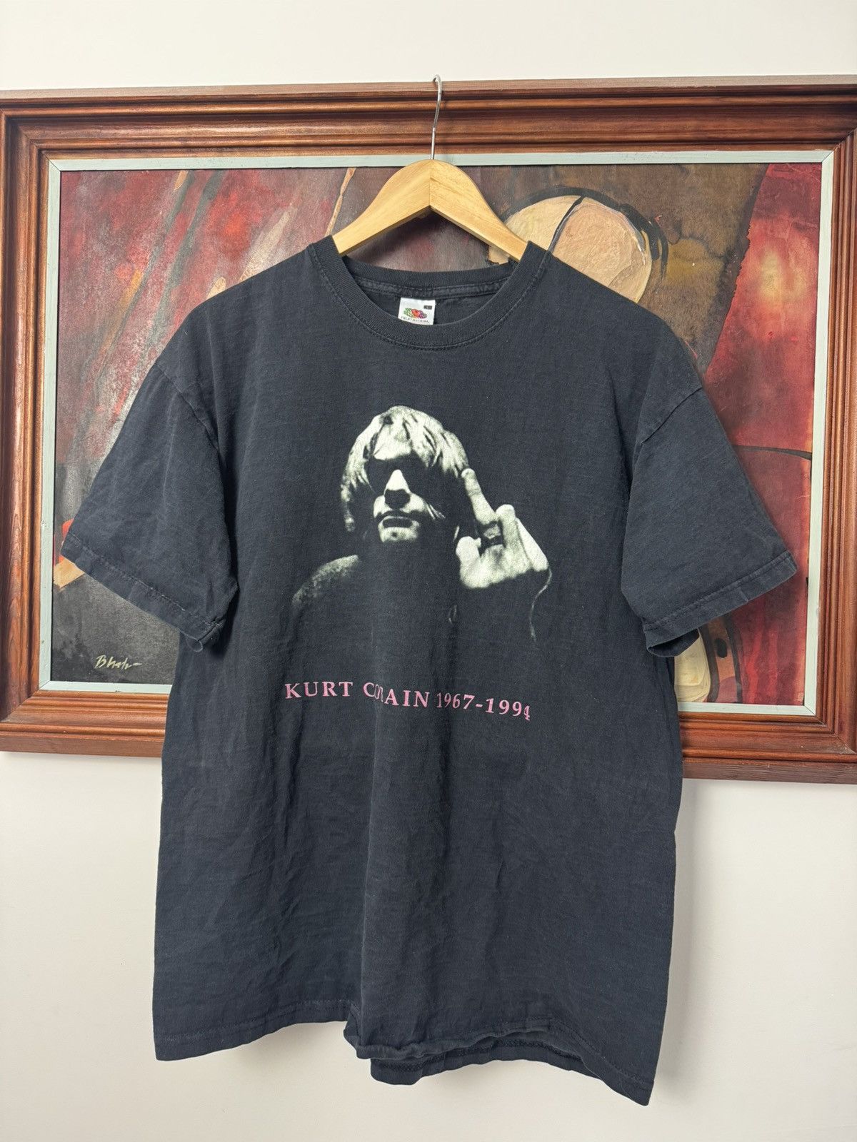 Band Tees × Rock T Shirt × Vintage Kurt Cobain Nirvana Fuck You 