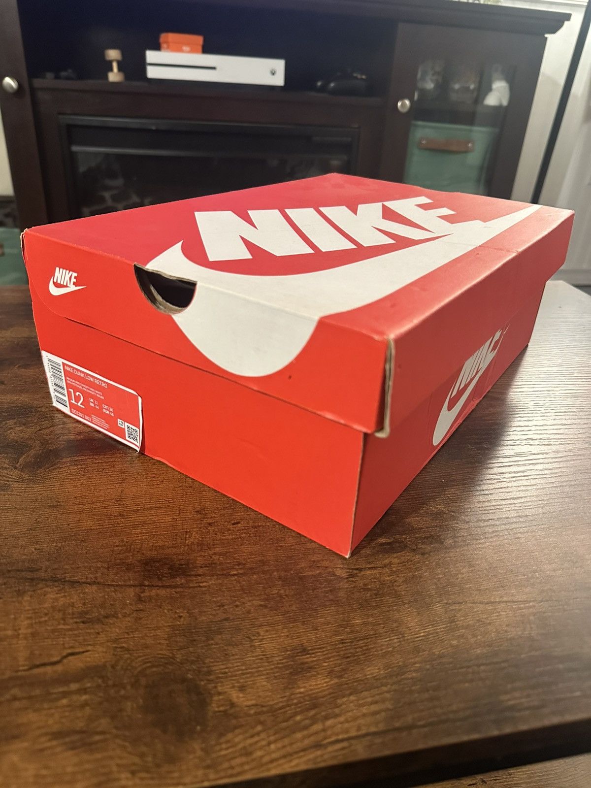 Nike Nike Dunk Low Retro UNLV (2021) Grey and Varsity Red Size US 12 / EU 45 - 12 Thumbnail