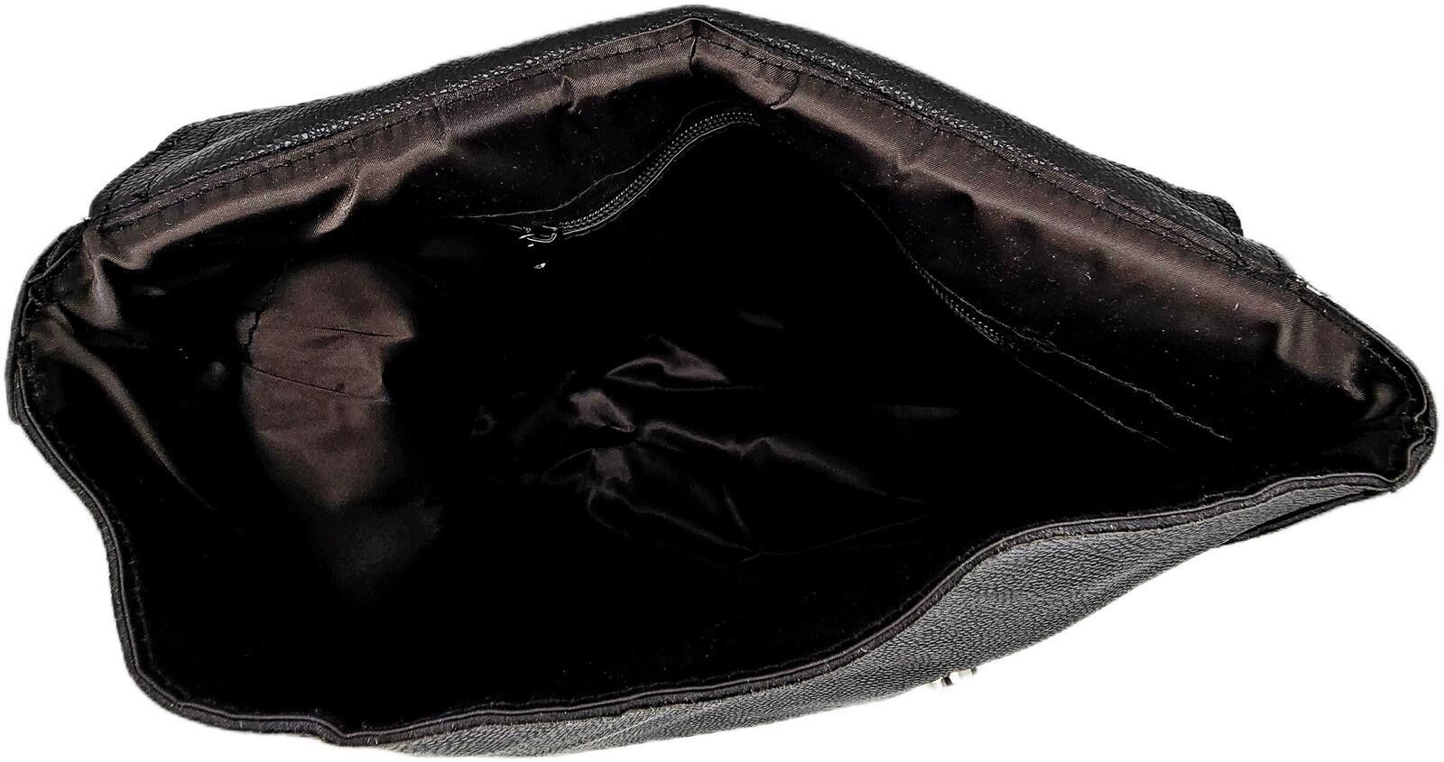 Other Black Faux Leather Backpack Size ONE SIZE - 9 Thumbnail