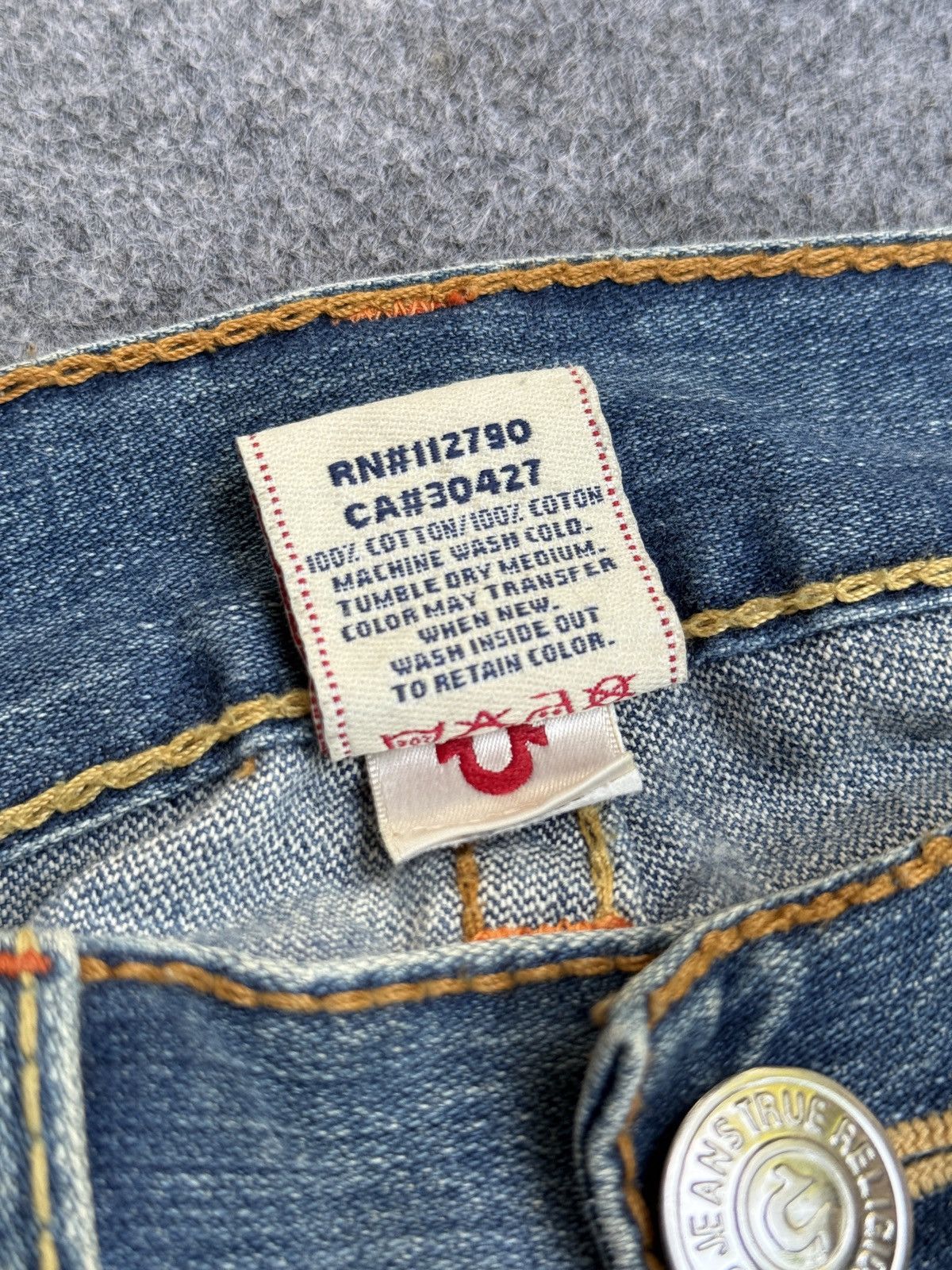 True Religion Vintage Y2k True Religion Jeans Size US 38 / EU 54 - 5 Thumbnail