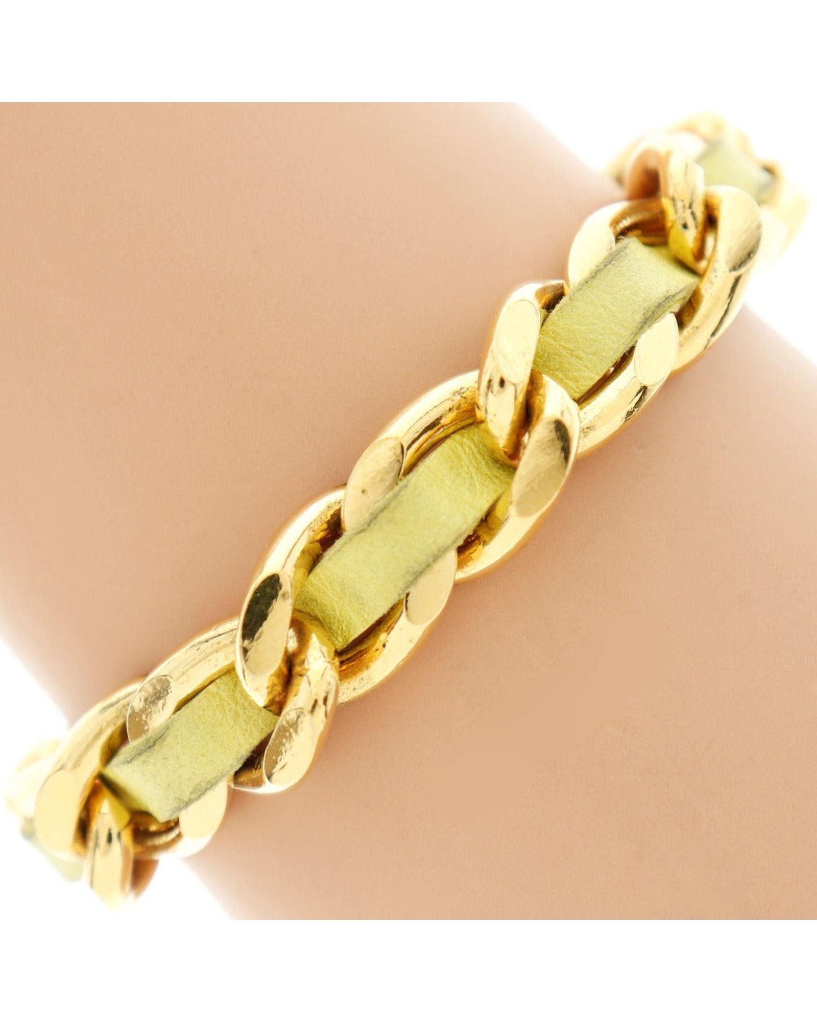 image of Gold Plated Chanel Bangle, Women's
