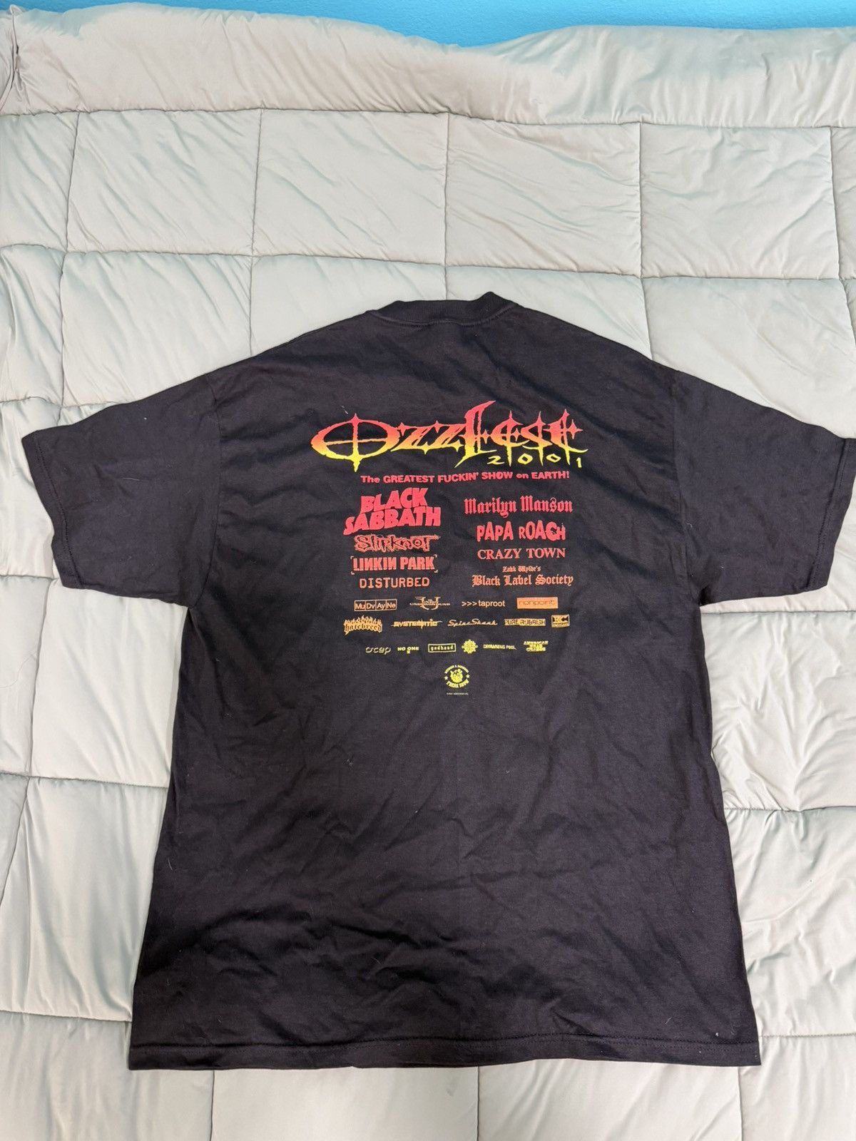 Other Vintage 2001 Ozzfest T-Shirt Size US M / EU 48-50 / 2 - 2 Thumbnail
