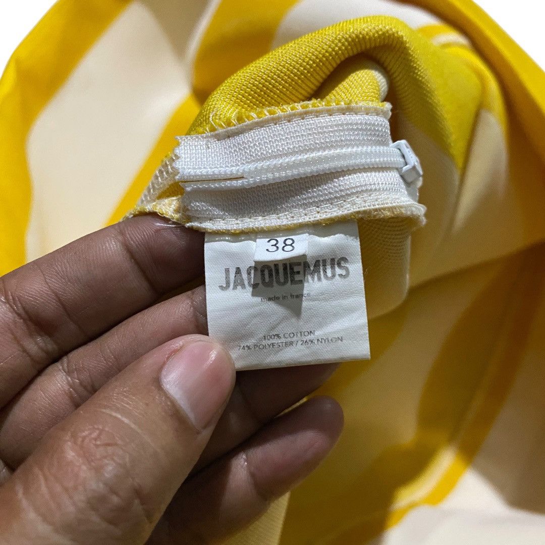 Jacquemus Jacquemus striped yellow white skirt Size 27" / US 4 / IT 40 - 8 Thumbnail