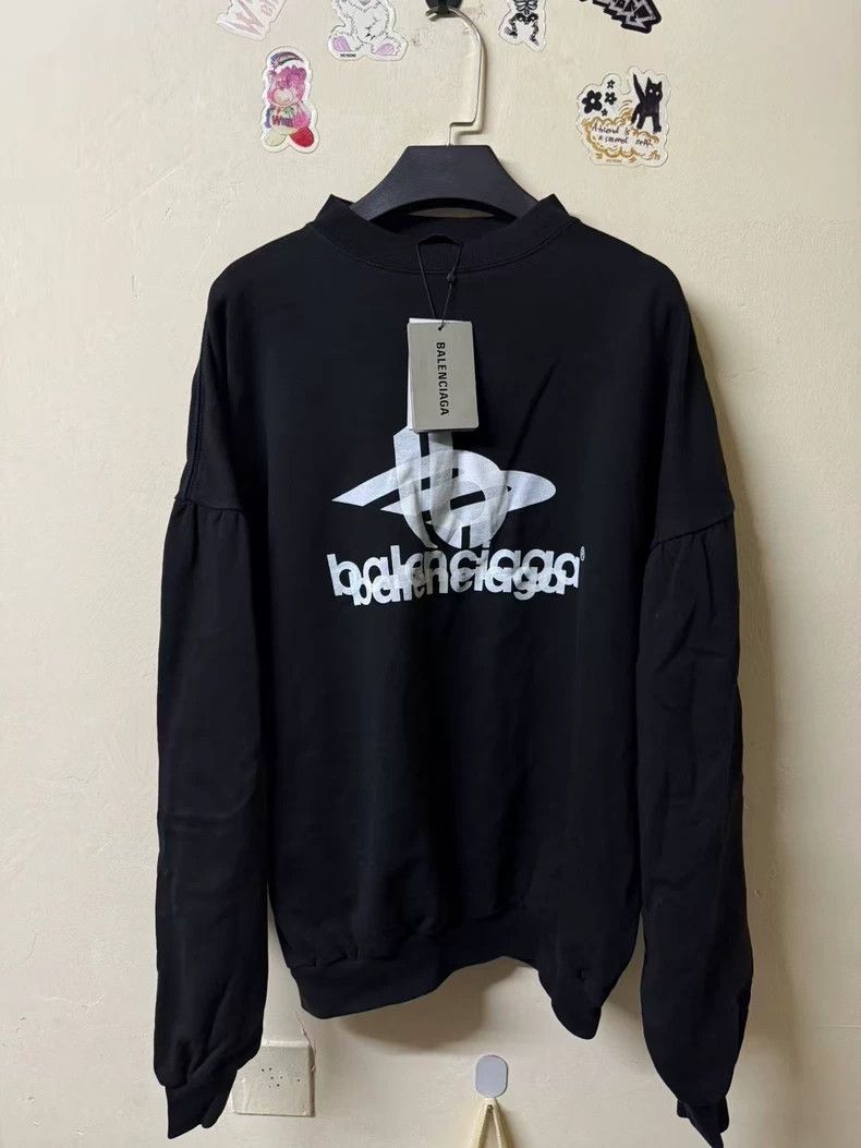Balenciaga Balenciaga Phantom logo sweater Size US S / EU 44-46 / 1 - 1 Thumbnail